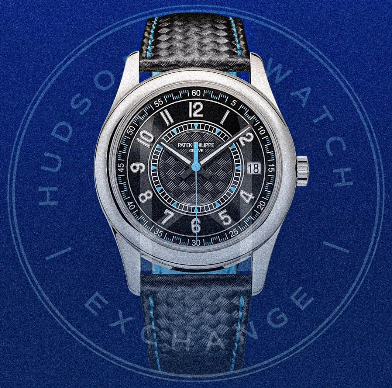 6007G-011 DATE. SWEEP SECONDS. White gold