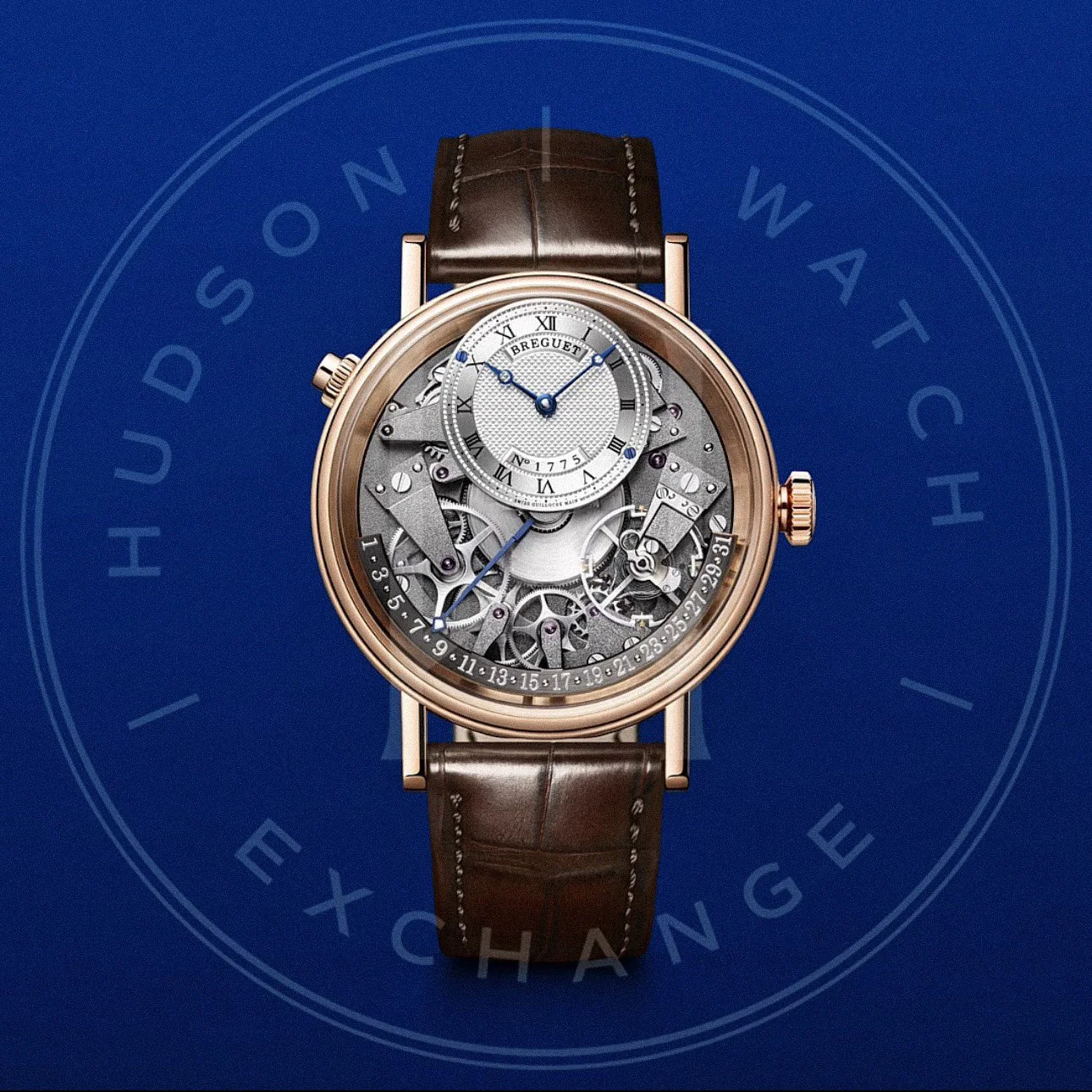 Tradition Quantième Rétrograde 7597 40mm, Ref. 7597BR/G1/9WU