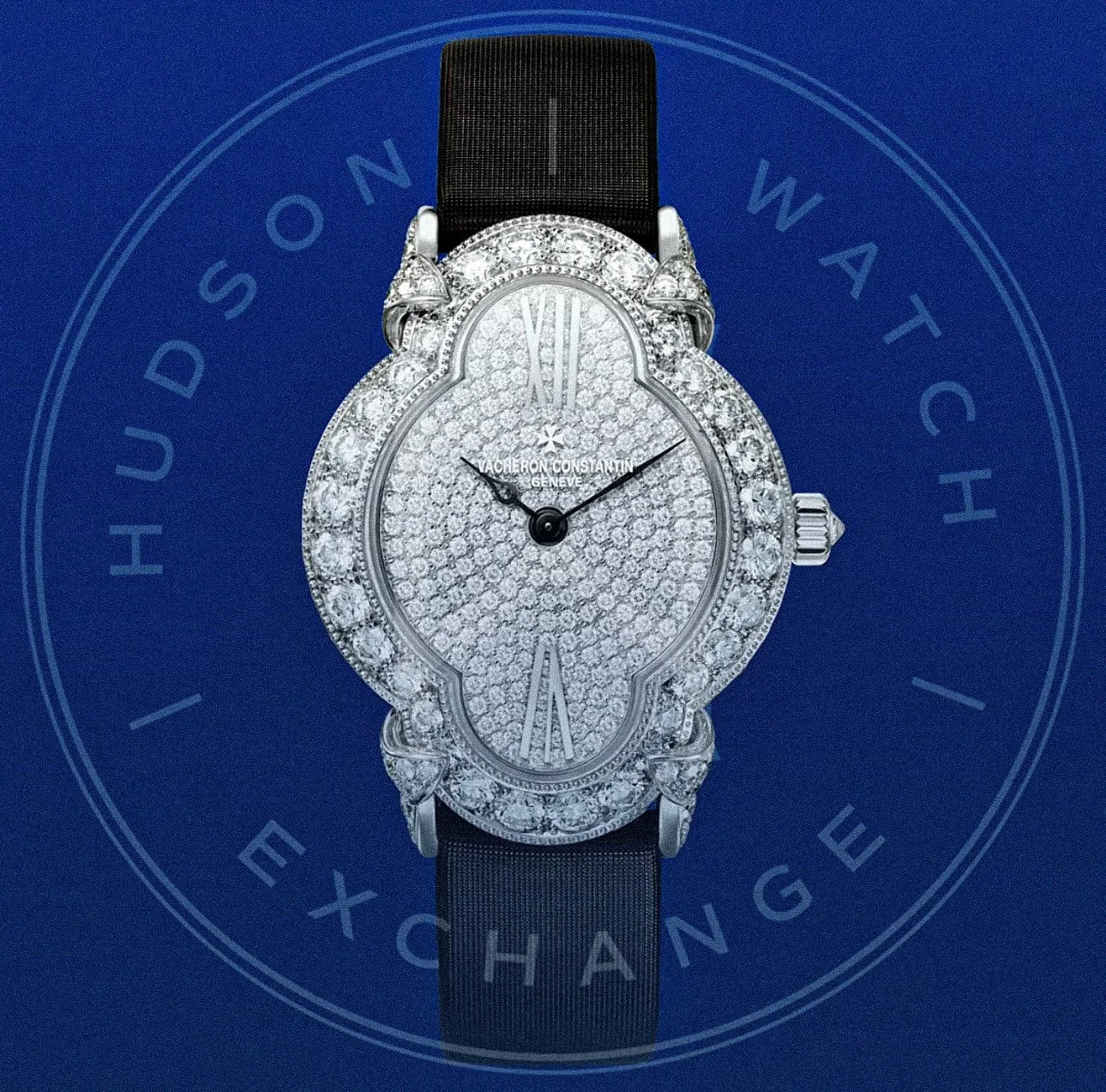 HEURES CRÉATIVES Heure Romantique 1005J/000G-H169 36.2 X 26.5 MM WHITE GOLD