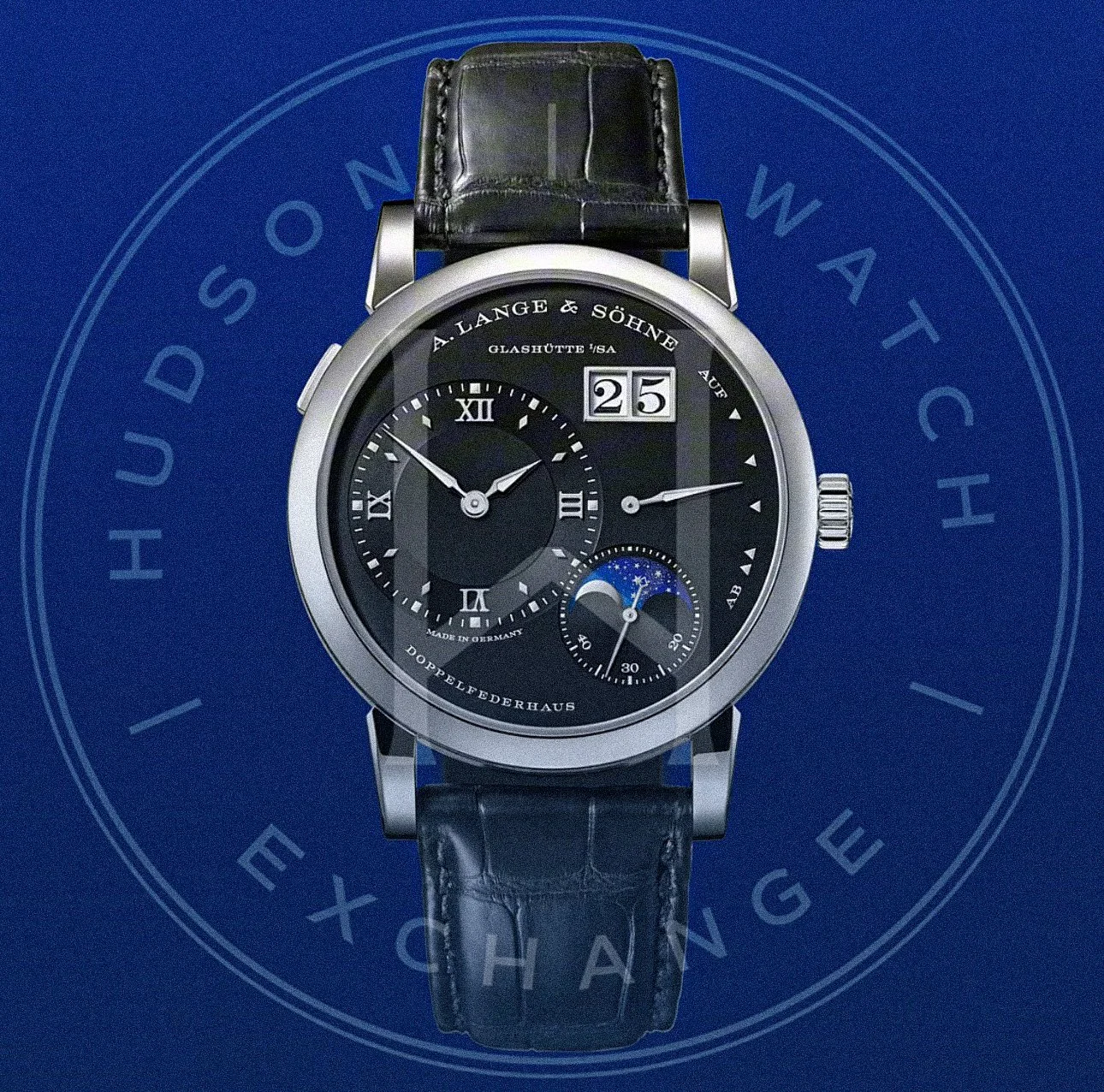 LANGE 1 MOON PHASE in 750 white gold Reference 192.029