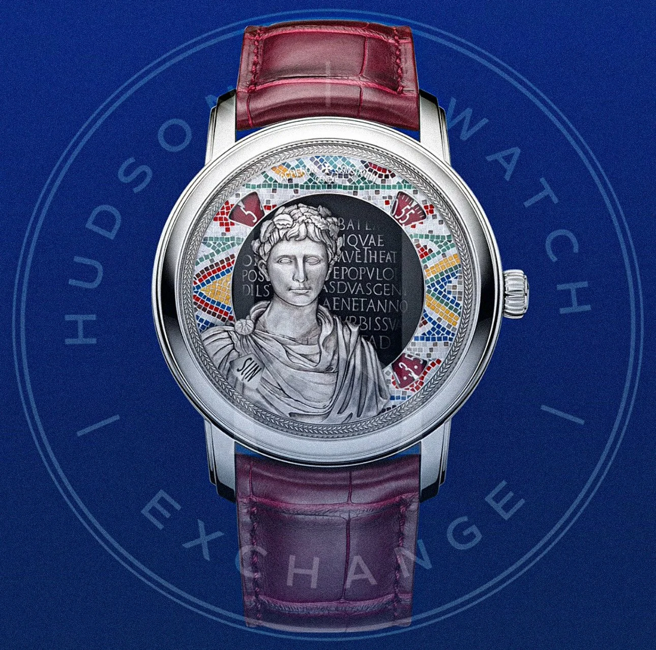 MÉTIERS D'ART Tribute To Great Civilisations - Buste D'Auguste 7620A/000G-B929 42 MM WHITE GOLD