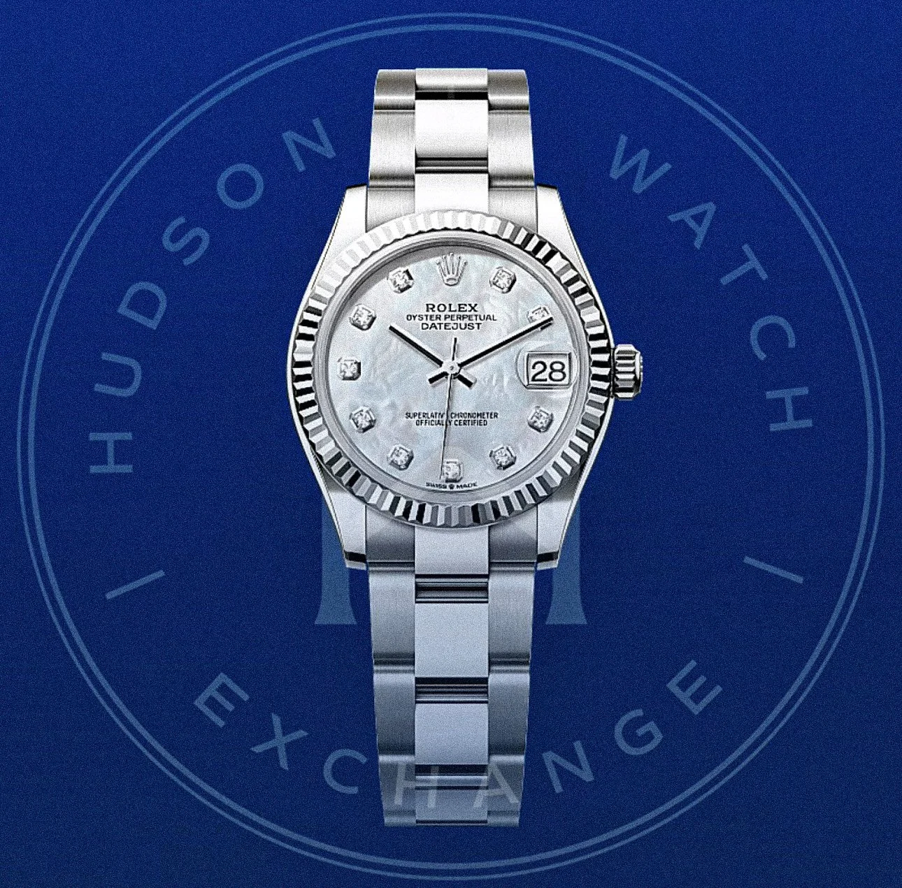 Datejust 31  Oyster, 31 mm, Oystersteel and white gold Reference 278274