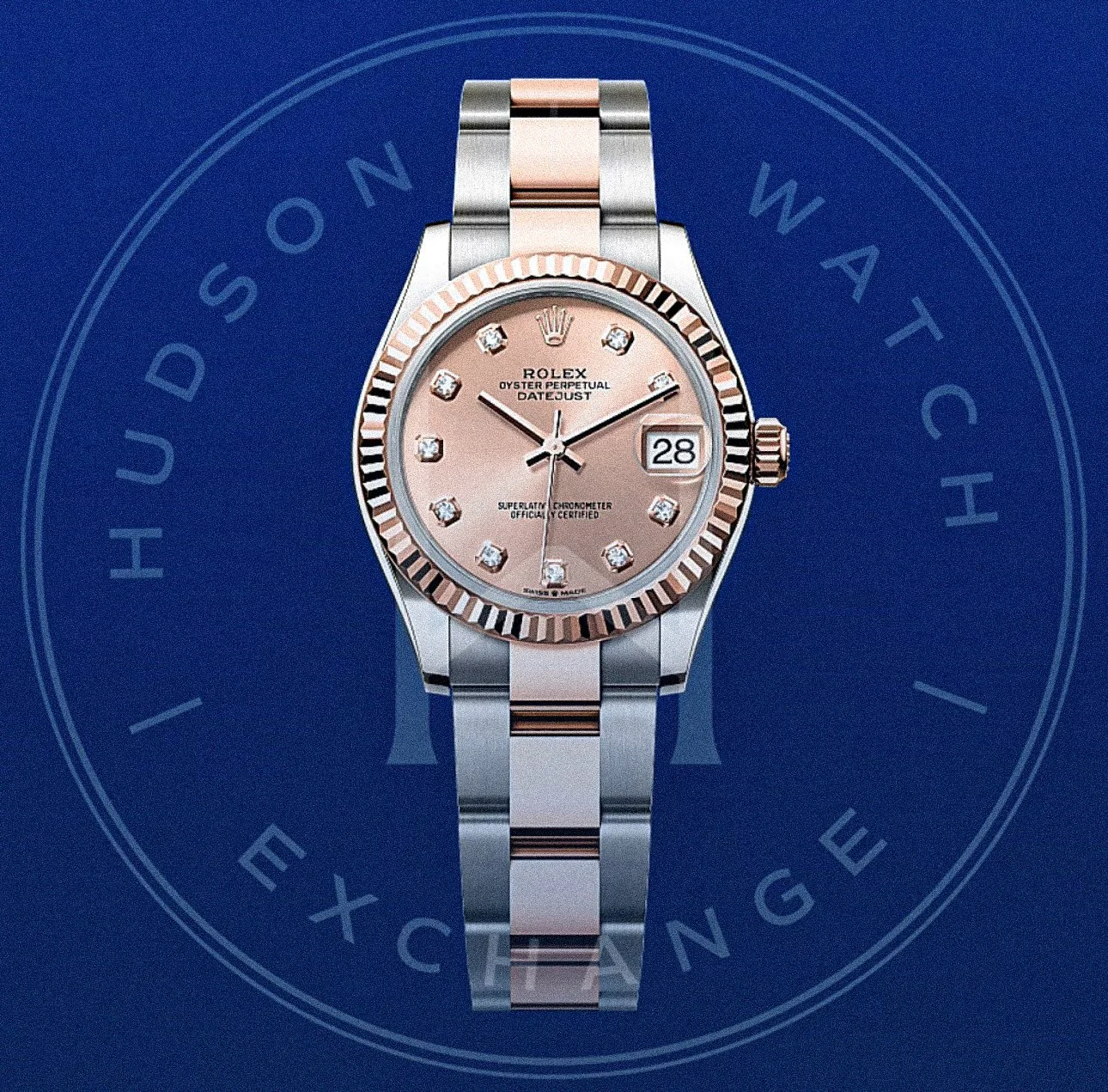 Datejust 31  Oyster, 31 mm, Oystersteel and Everose gold Reference 278271