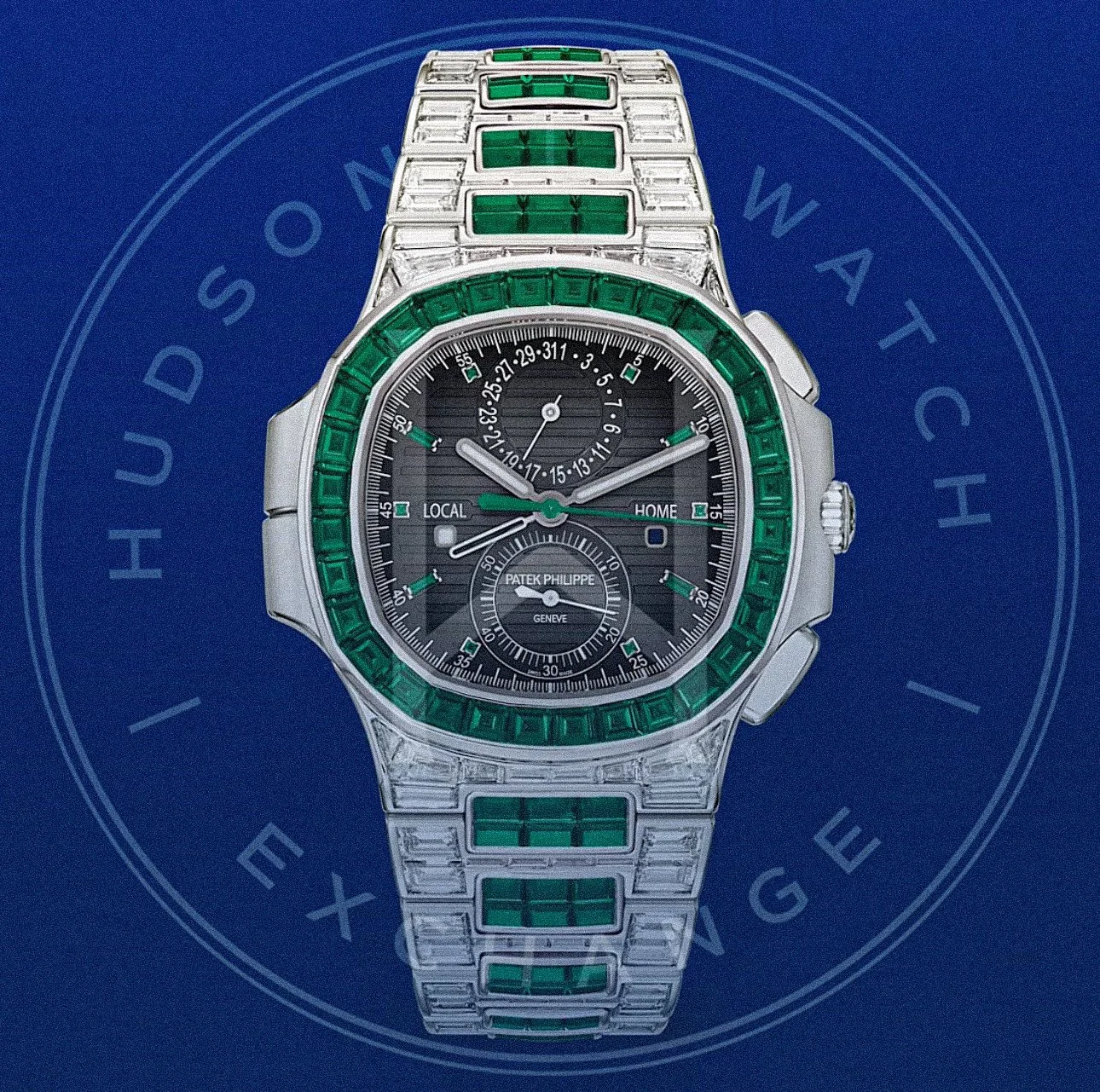 5990/1423G-001 NAUTILUS. HAUTE JOAILLERIE. White gold