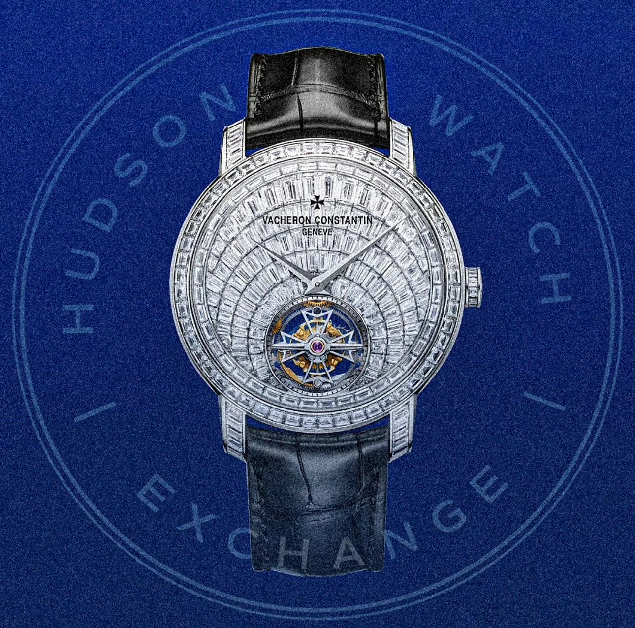 TRADITIONNELLE Tourbillon High Jewellery 6057T/000G-H067 41 MM WHITE GOLD