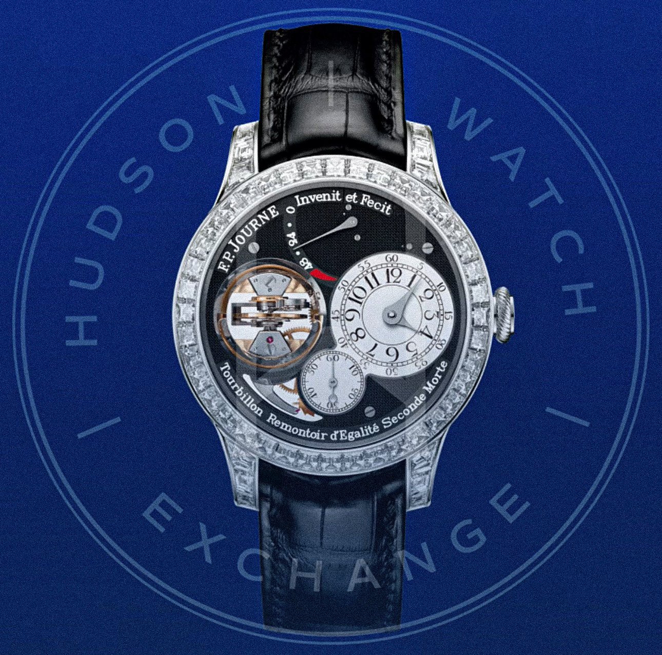 TOURBILLON SOUVERAIN JOAILLERIE DIAMANTS - Ref. TVJ CALIBRE 1519