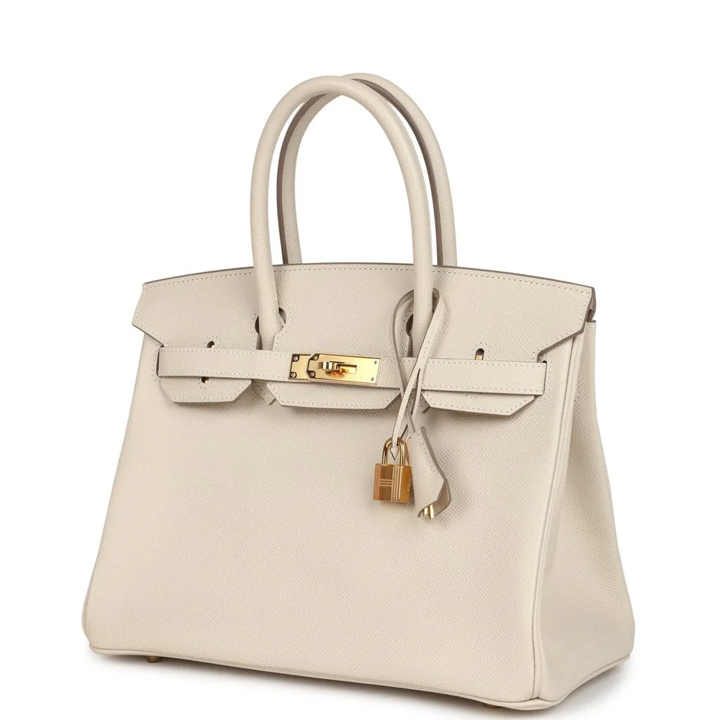 Hermès Birkin 30 Craie Epsom Gold
