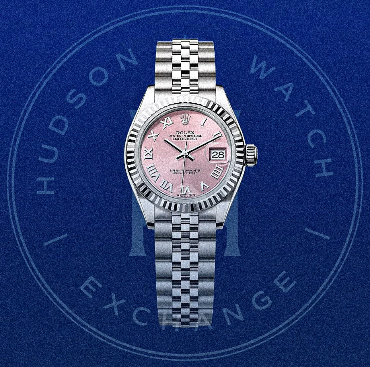 Lady-Datejust  Oyster, 28 mm, Oystersteel and white gold Reference 279174