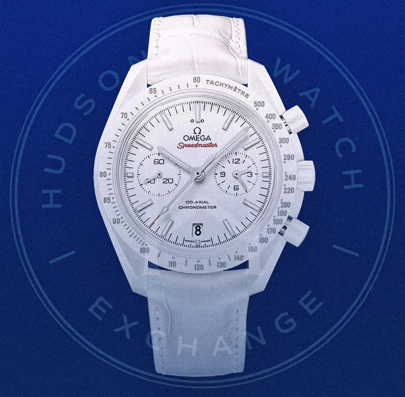 SPEEDMASTER DARK SIDE OF THE MOON 44.25 mm, White Ceramic, 311.93.44.51.04.002