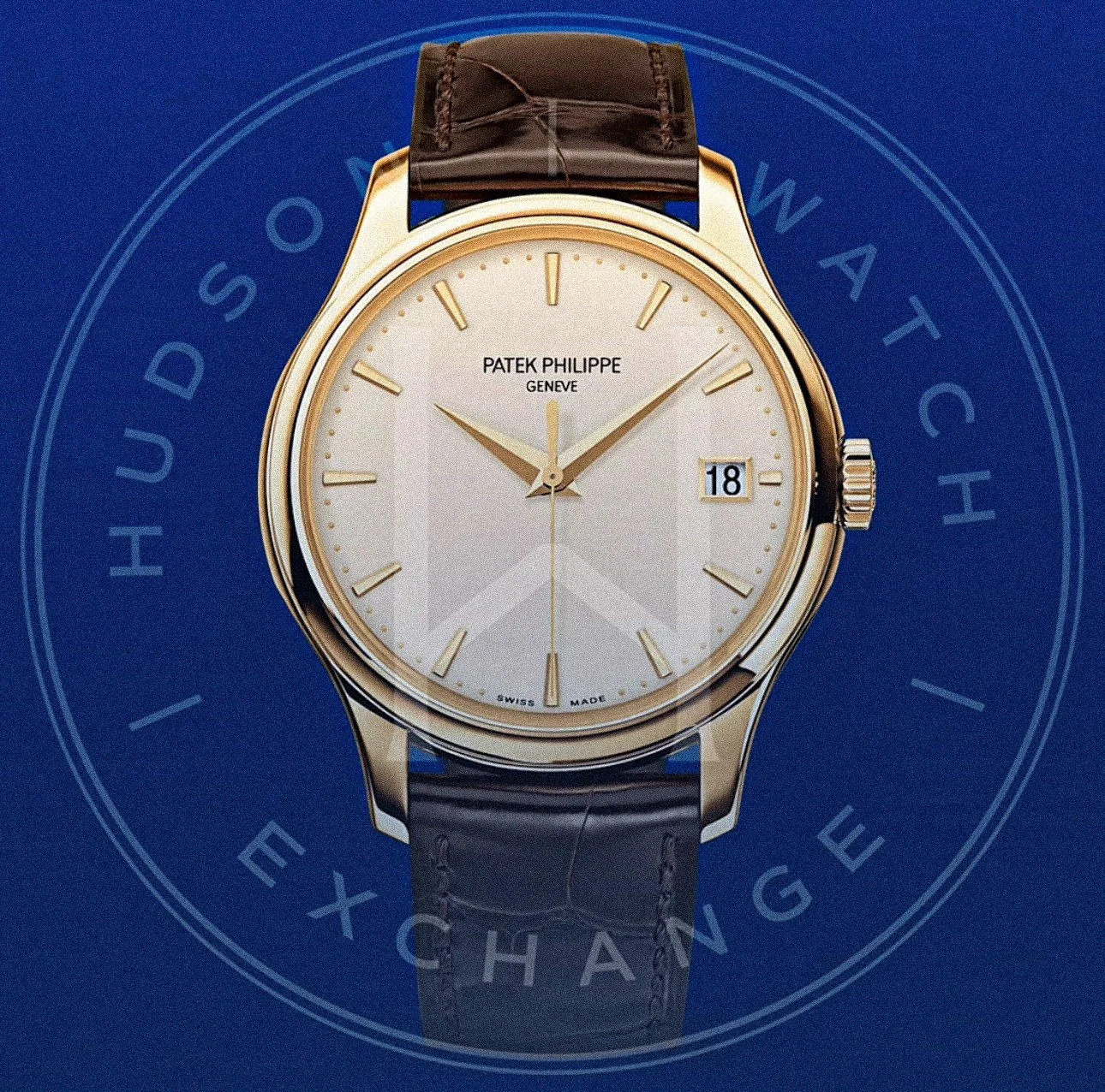 5227J-001 DATE. SWEEP SECONDS. Yellow gold