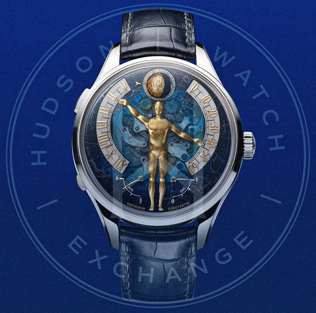 MÉTIERS D'ART Tribute To The Quest Of Time 7200A/000G-H103 43 MM WHITE GOLD