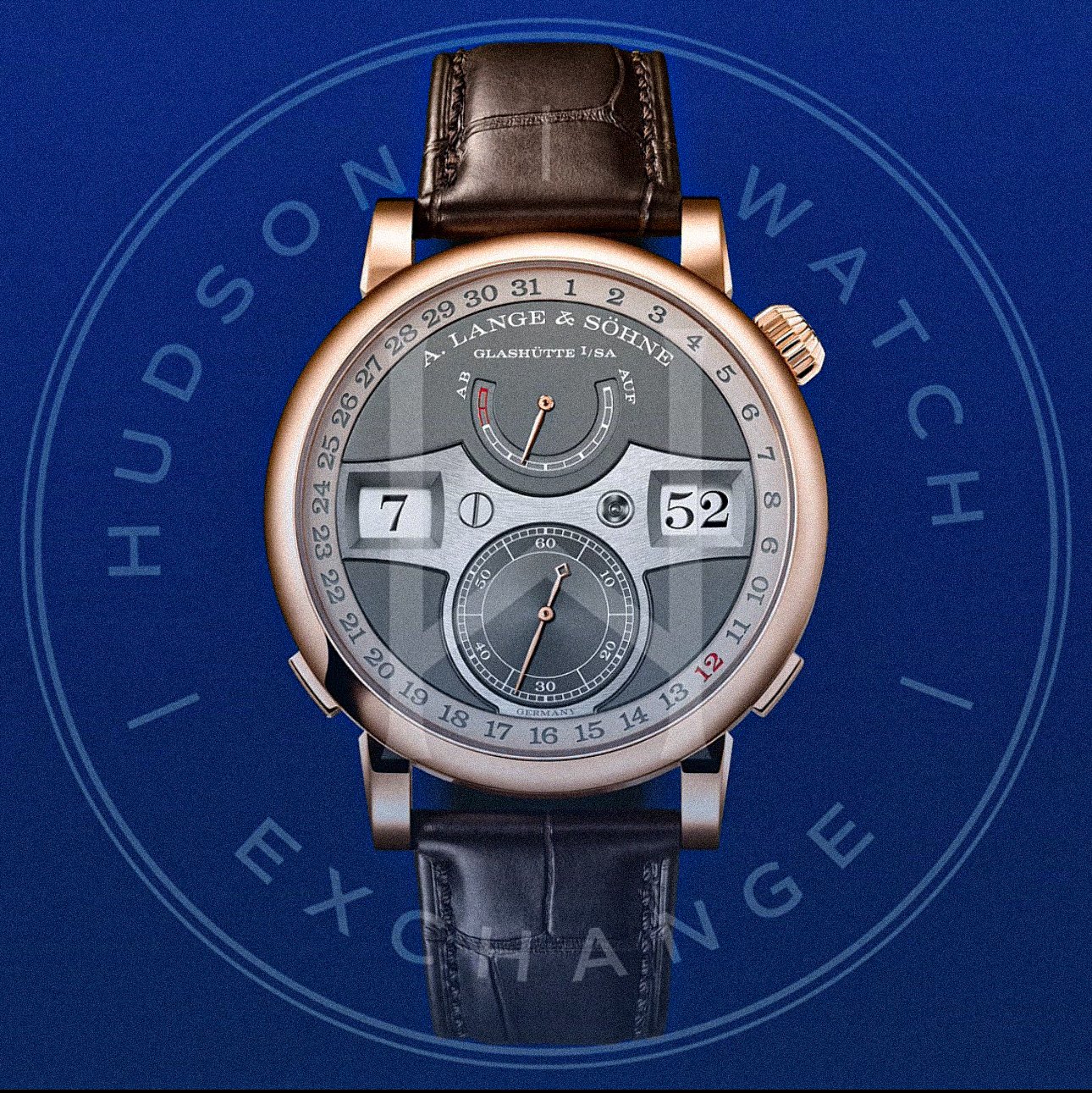 ZEITWERK DATE in 750 pink gold Reference 148.033