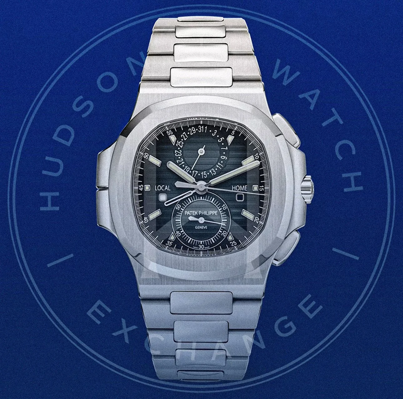 5990/1A-011 FLYBACK CHRONOGRAPH. TRAVEL TIME. Steel