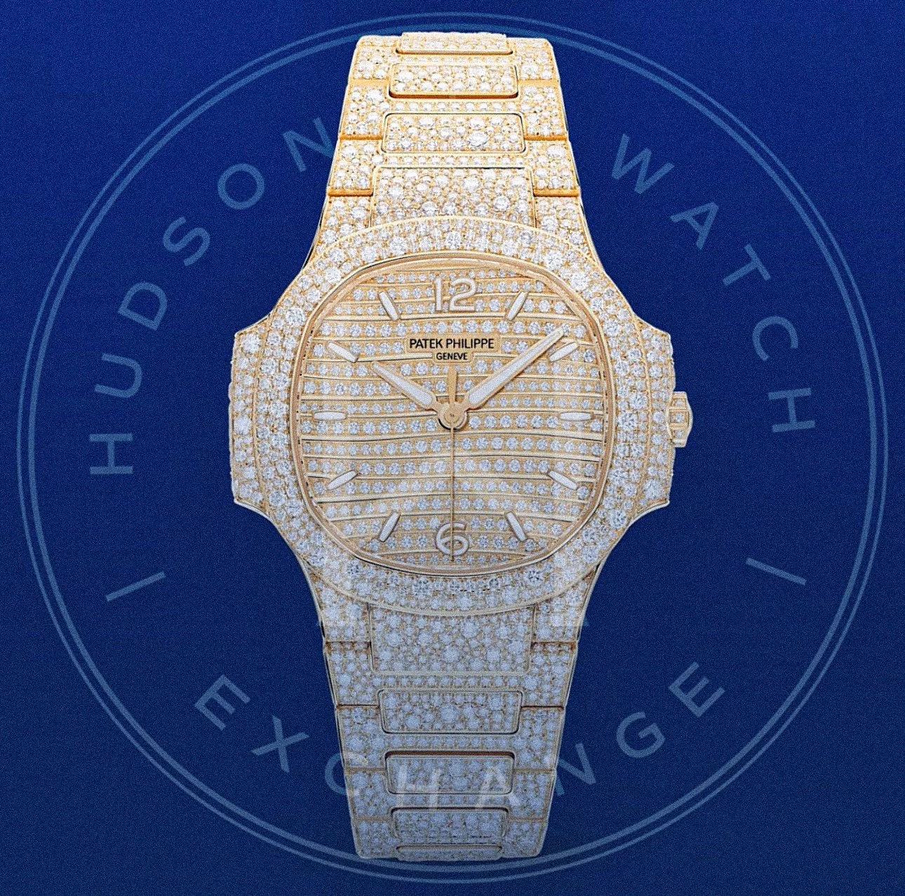 7118/1450R-001 NAUTILUS. HAUTE JOAILLERIE. Rose gold