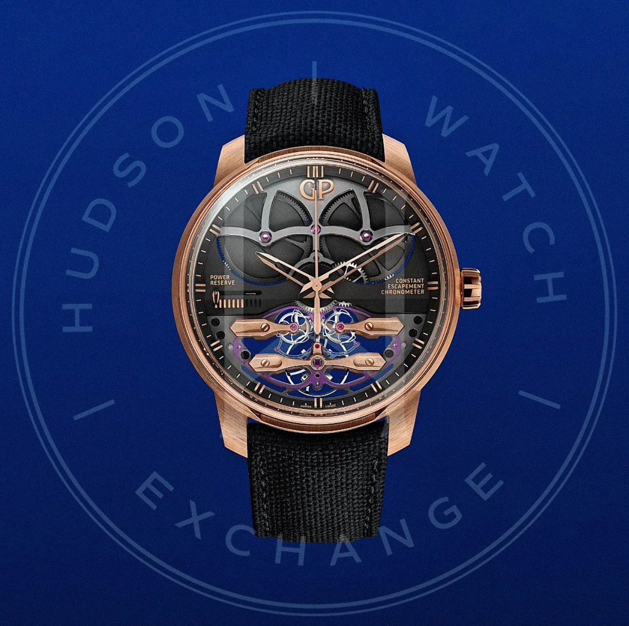 NEO CONSTANT ESCAPEMENT PINK GOLD 45MM, Ref. 93510-52-3552-5CX