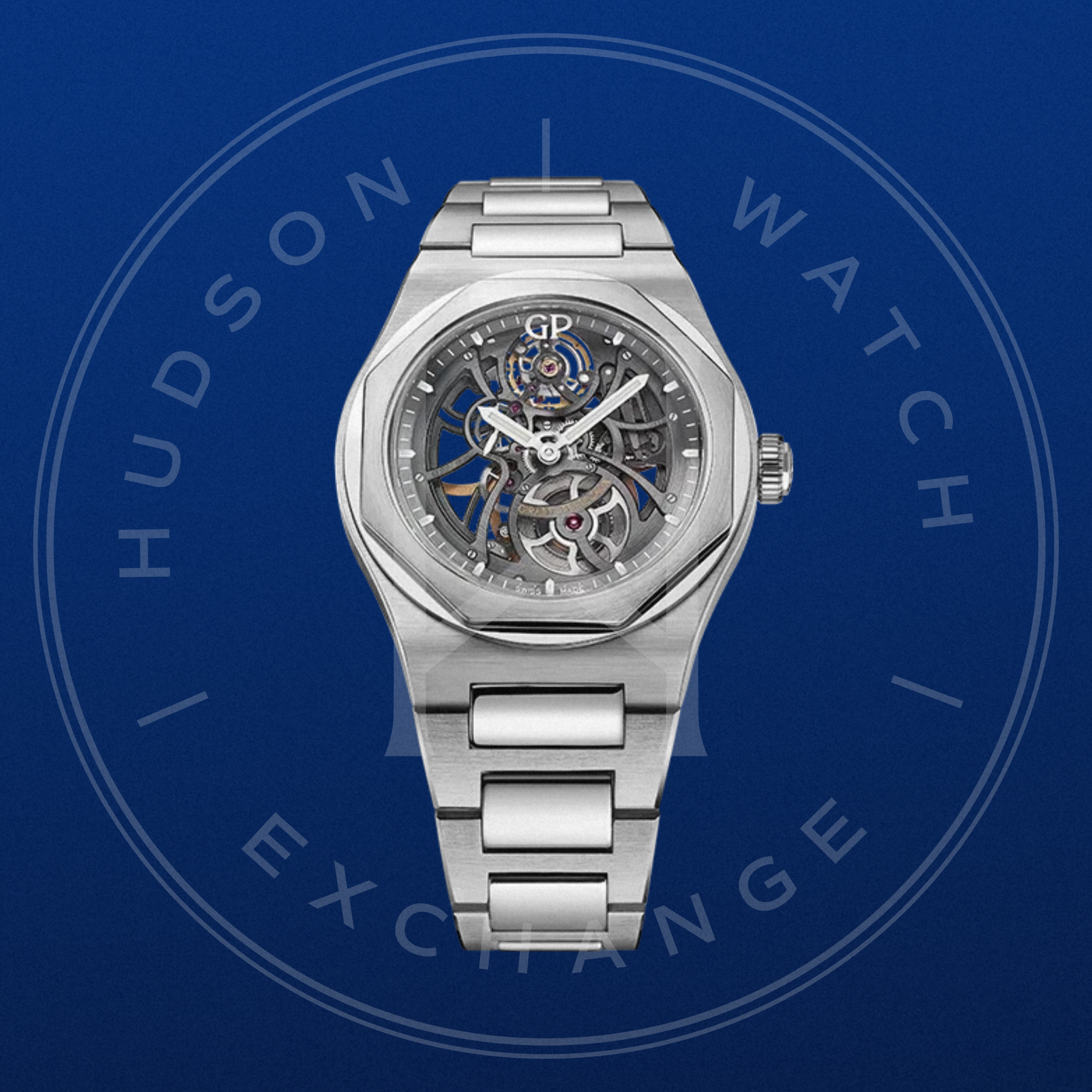 LAUREATO SKELETON STEEL 42MM, Ref. 81015-11-001-11A