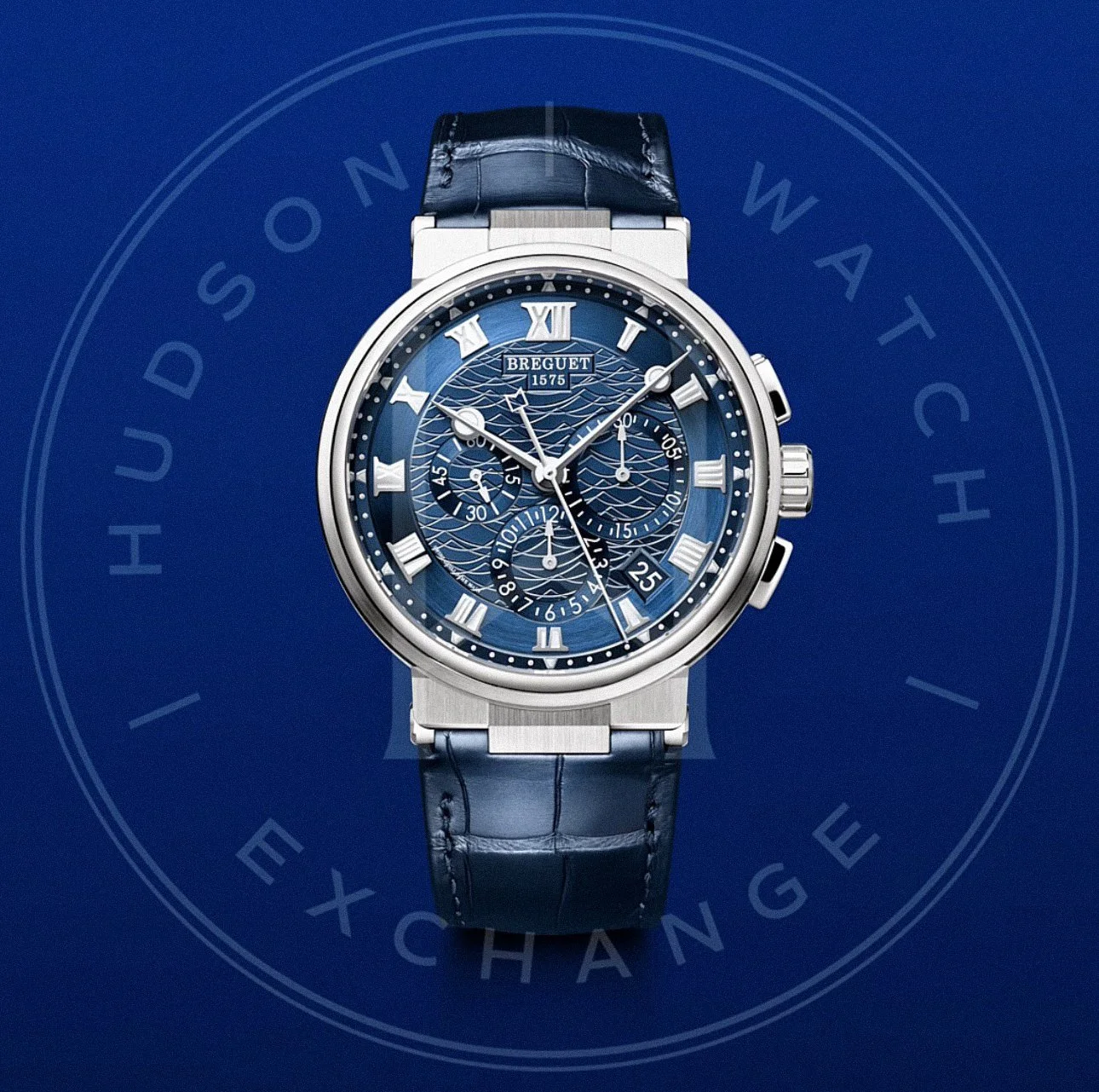 Marine Chronographe 5527 42.3MM, Ref. 5527BB/Y2/9WV