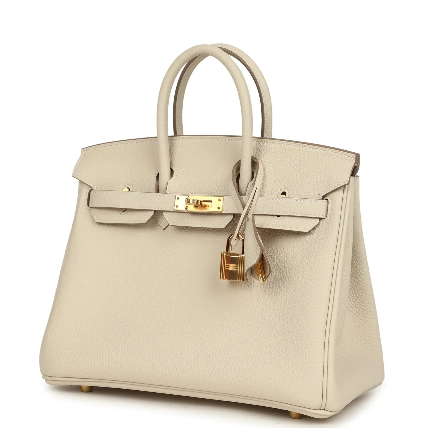 Hermès Birkin 25 Craie Togo Gold