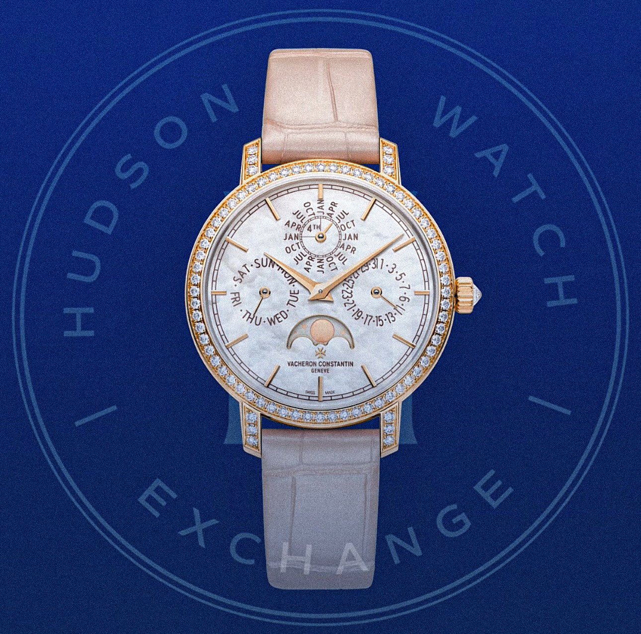 TRADITIONNELLE Perpetual Calendar Ultra-Thin 4305T/000R-B947 36.5 MM PINK GOLD