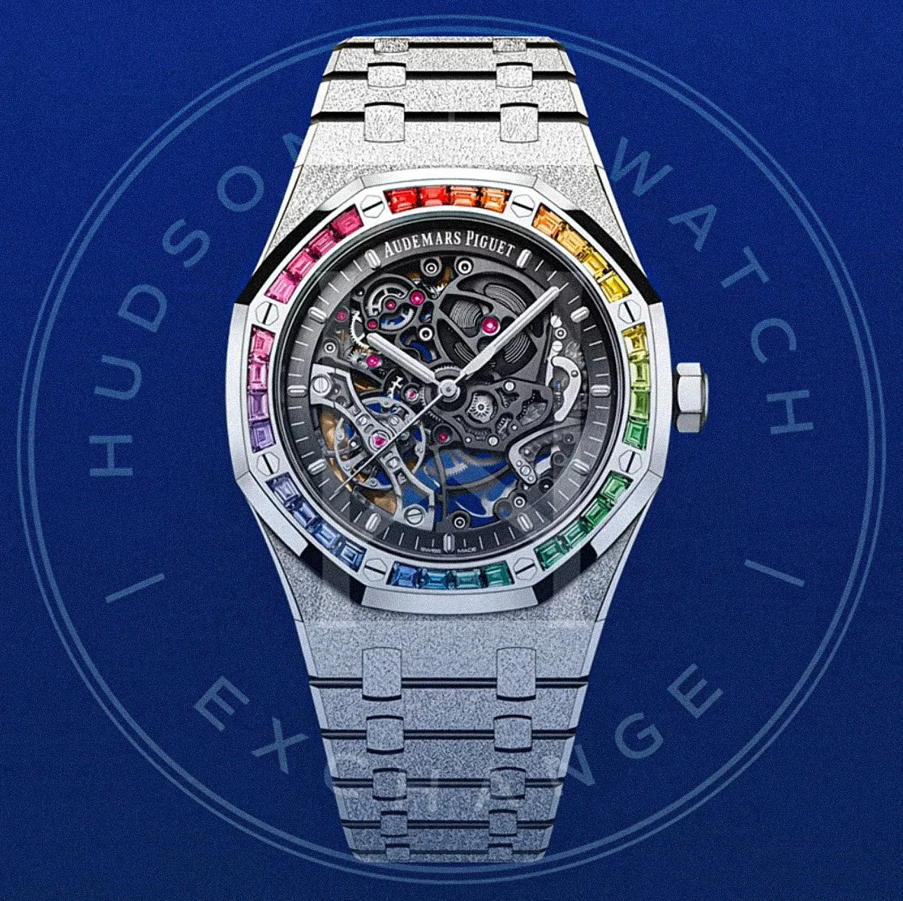 ROYAL OAK FROSTED GOLD DOUBLE BALANCE WHEEL OPENWORKED  Ref. 15412BC.YG.1224BC.03-B