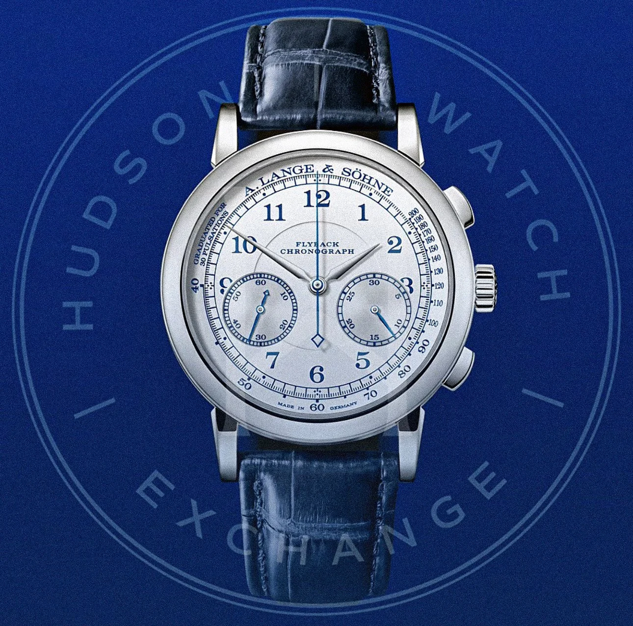 1815 CHRONOGRAPH in 750 white gold Reference 414.026