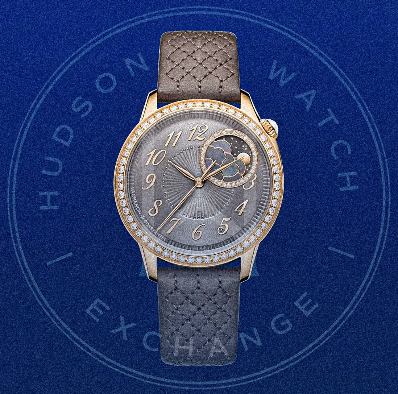 ÉGÉRIE Moon Phase 8005F/000R-B958 37 MM PINK GOLD