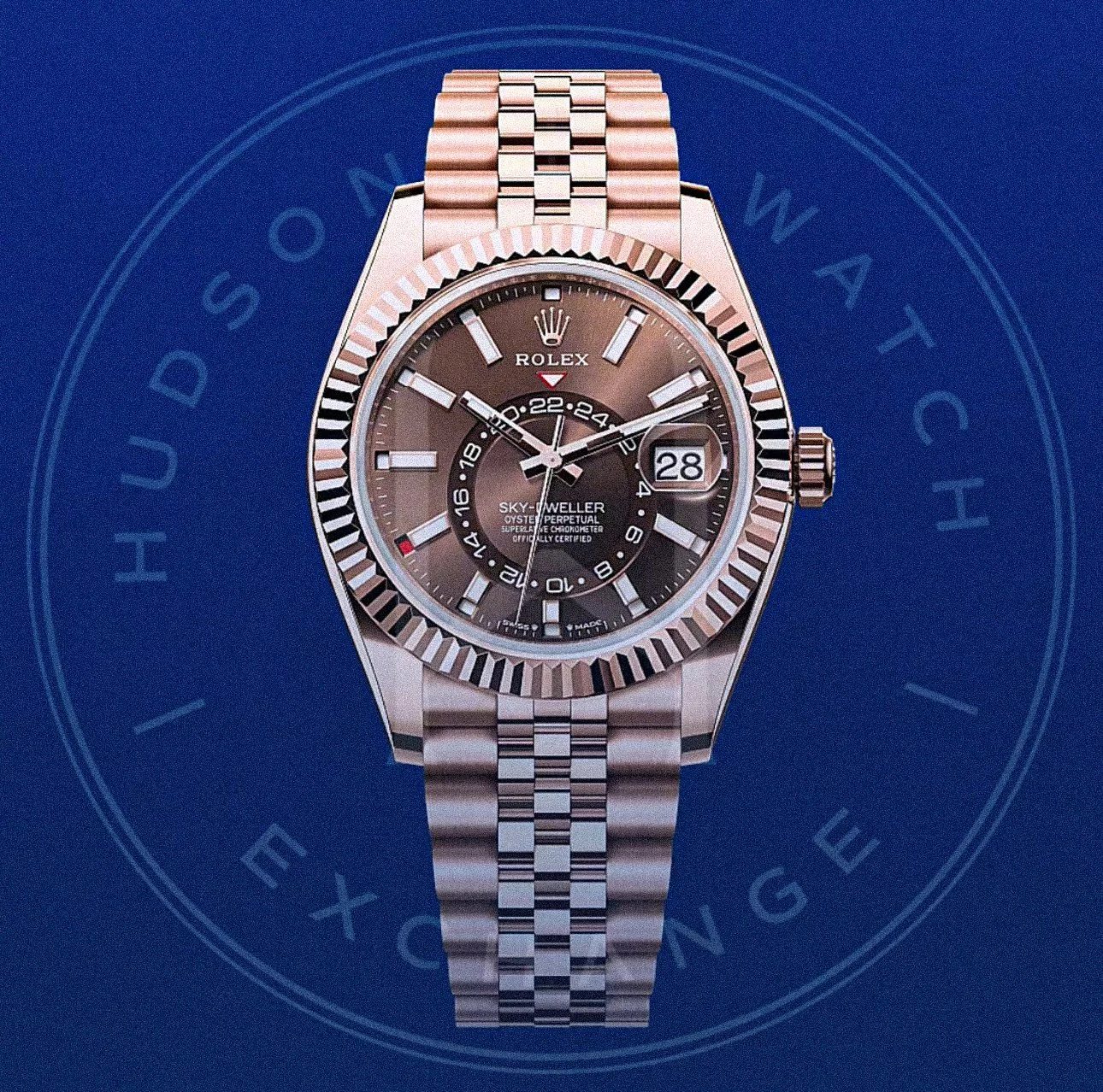 Sky-Dweller, Ref. 336935, Everose Jubilee "Chocolate"