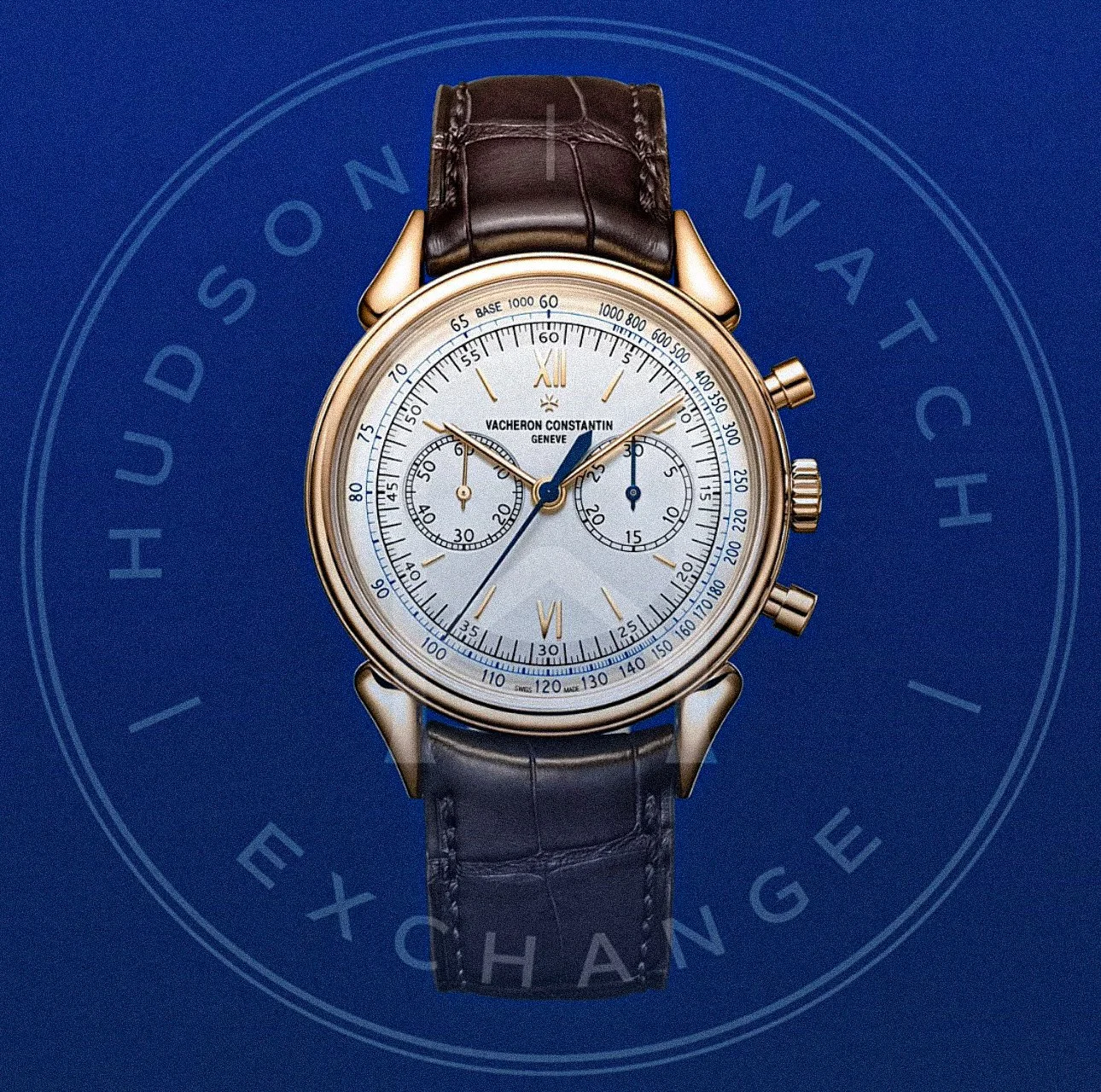 HISTORIQUES Cornes De Vache 1955 5000H/000R-B059 38.5 MM PINK GOLD