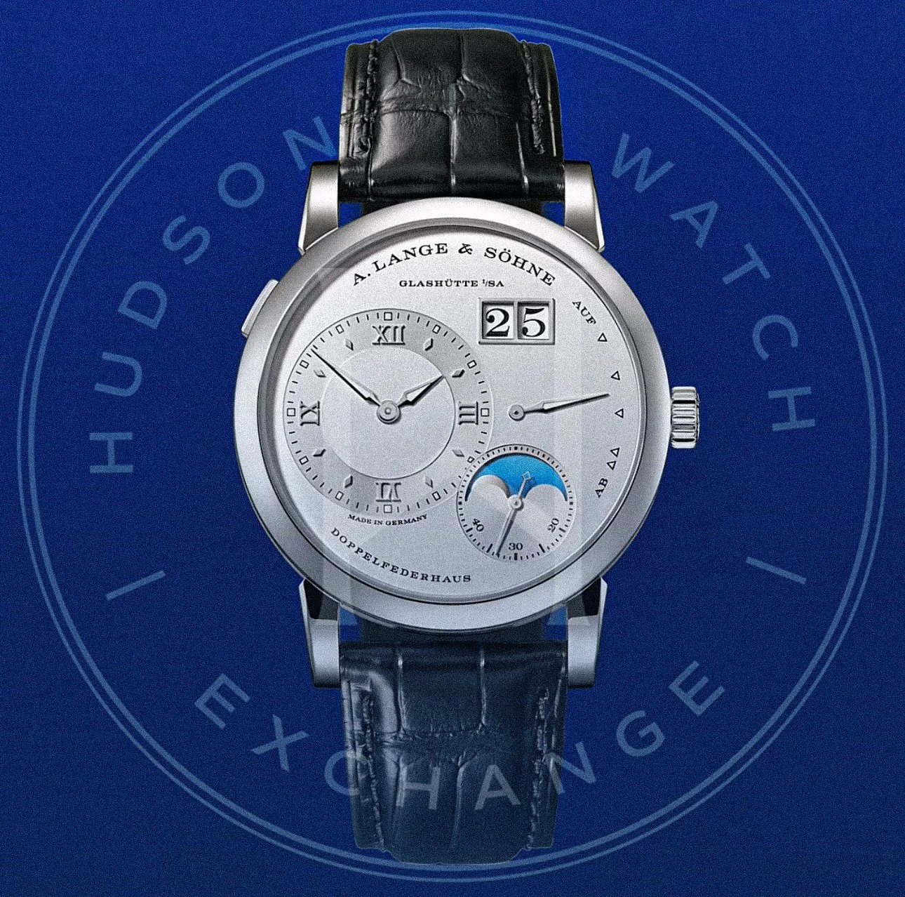LANGE 1 MOON PHASE in 950 platinum Reference 192.025