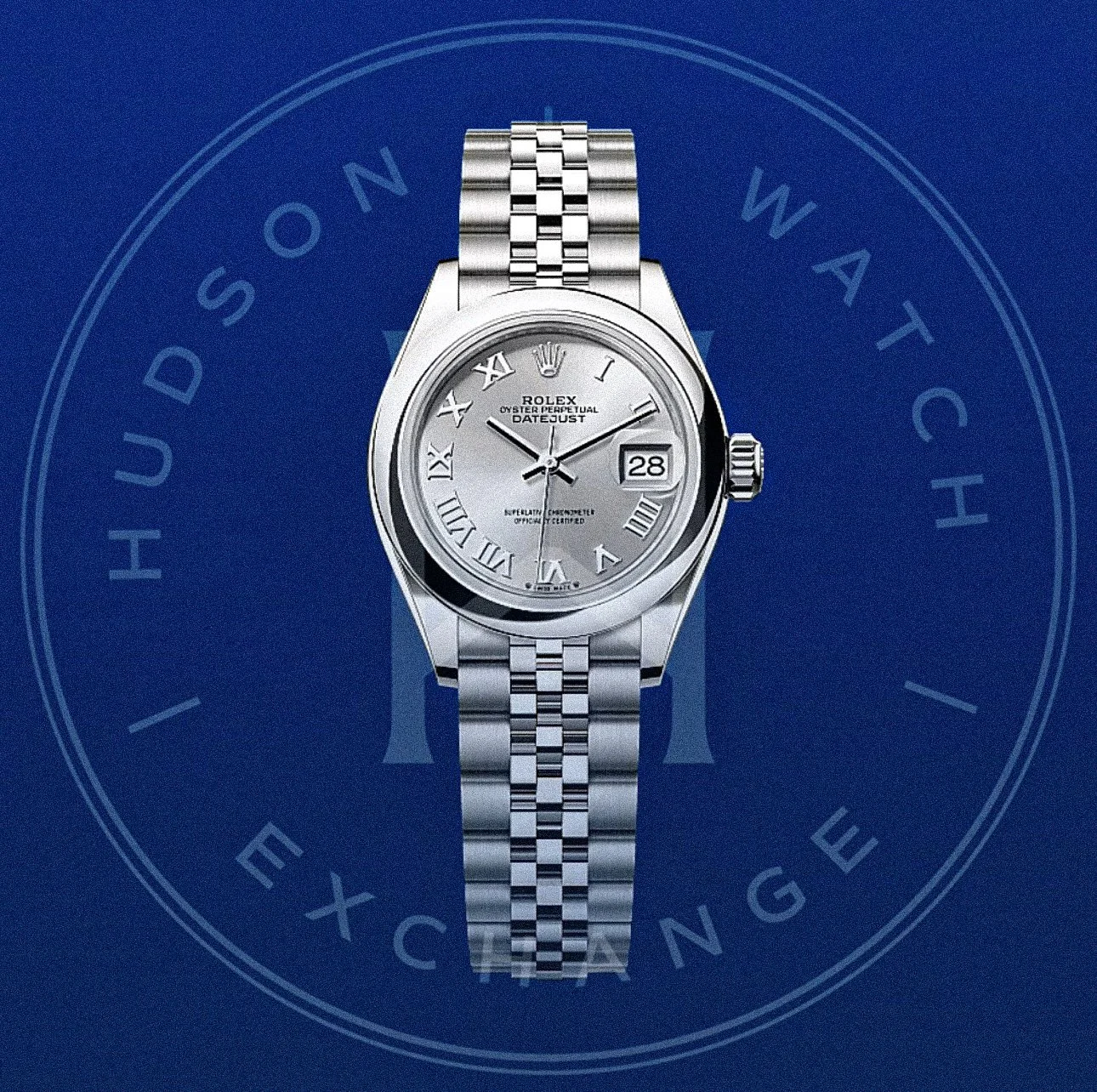 Lady-Datejust  Oyster, 28 mm, Oystersteel Reference 279160