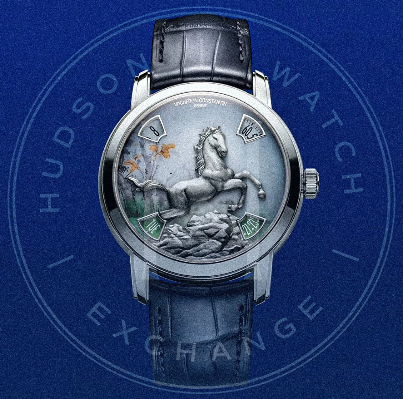 MÉTIERS D'ART The Legend Of The Chinese Zodiac - Year Of The Horse 86073/000P-H066 40 MM PLATINUM