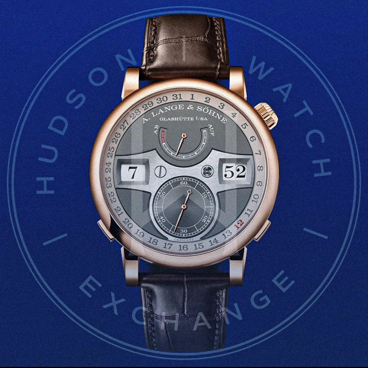 ZEITWERK DATE in 750 pink gold Reference 148.033