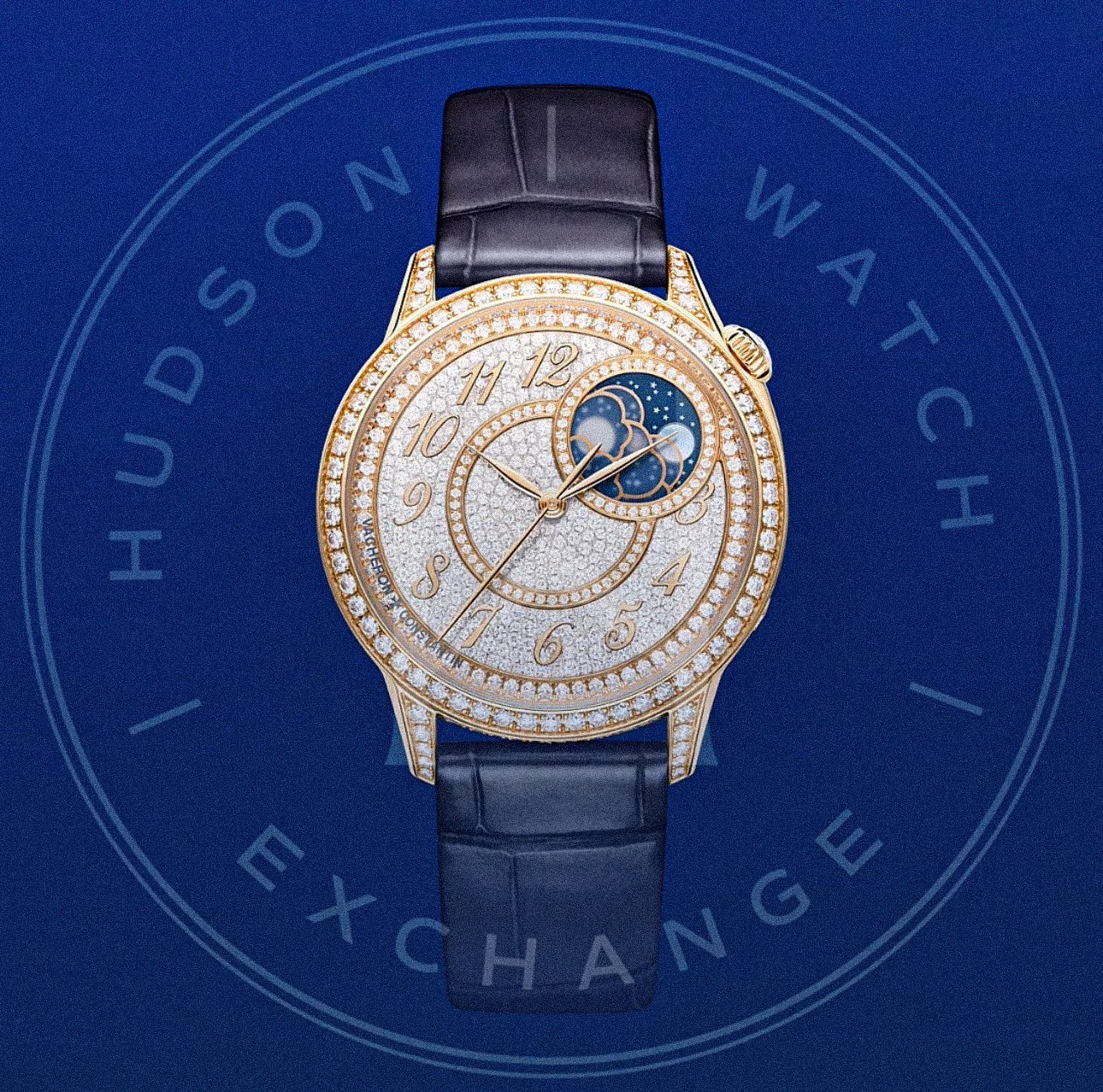 ÉGÉRIE Moon Phase 8006F/000R-B976 37 MM PINK GOLD