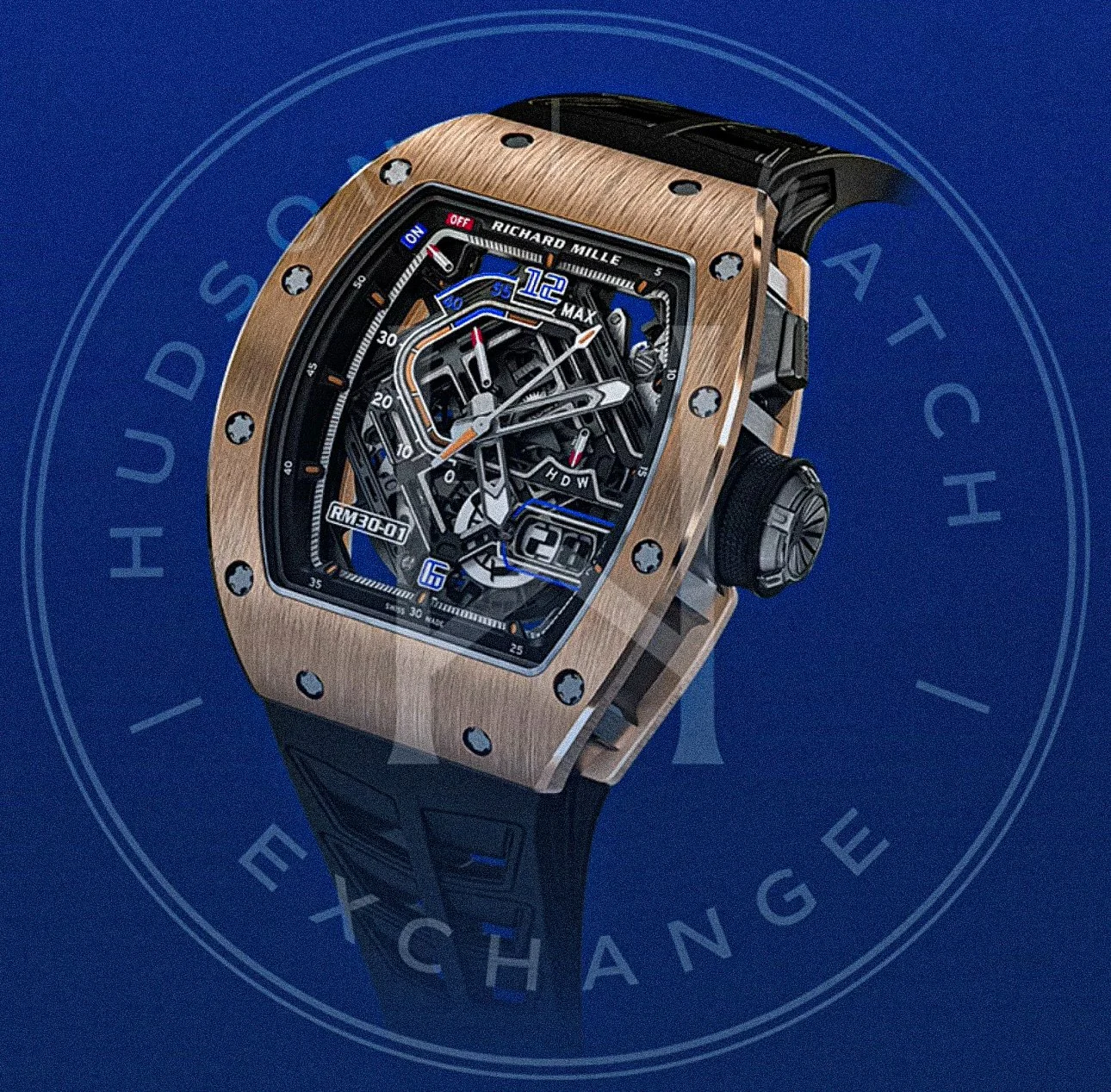 RM 30-01 Automatic Winding with Declutchable Rotor