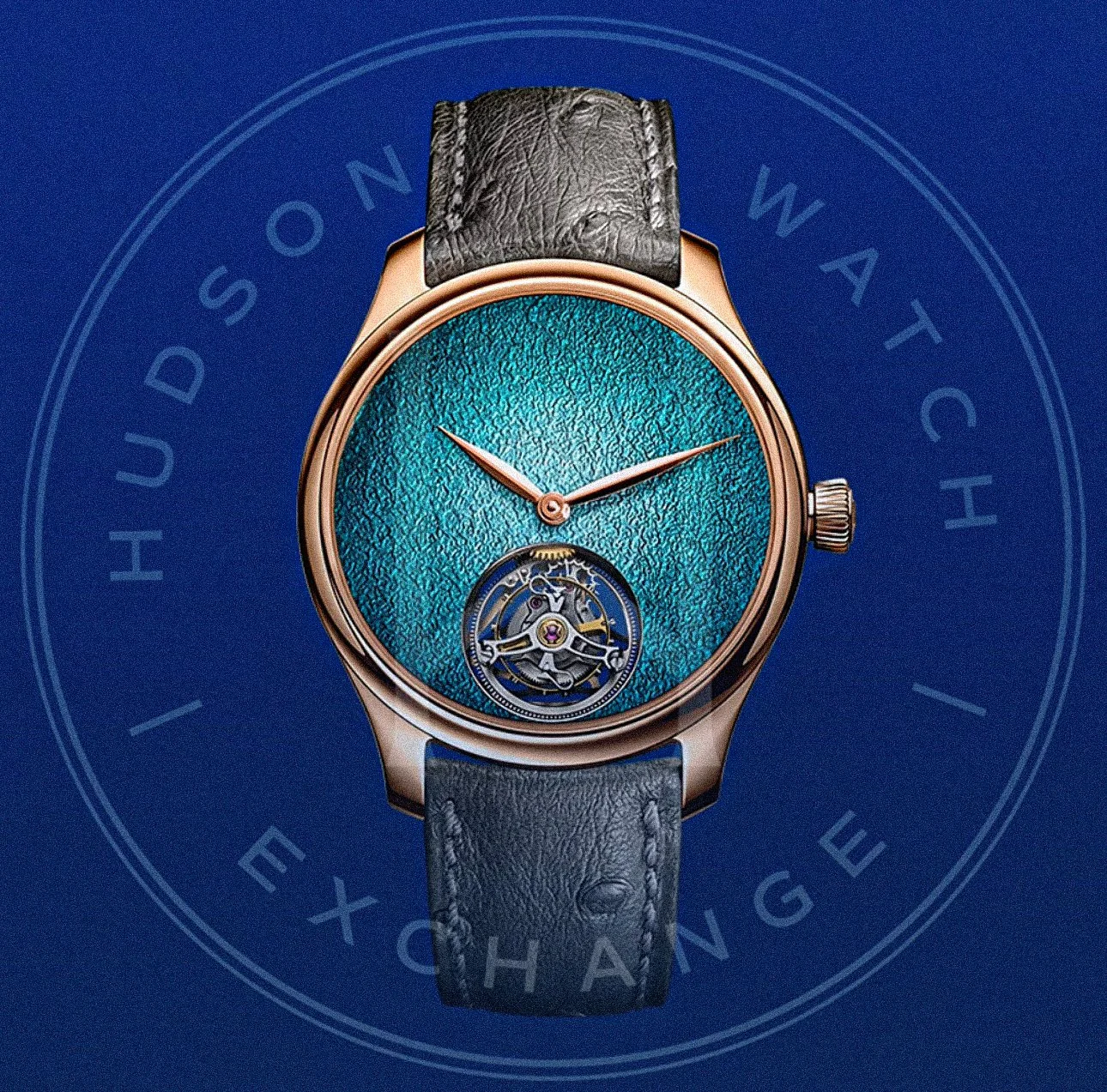 ENDEAVOUR TOURBILLON CONCEPT TURQUOISE ENAMEL  REF. 1805-0400 40MM