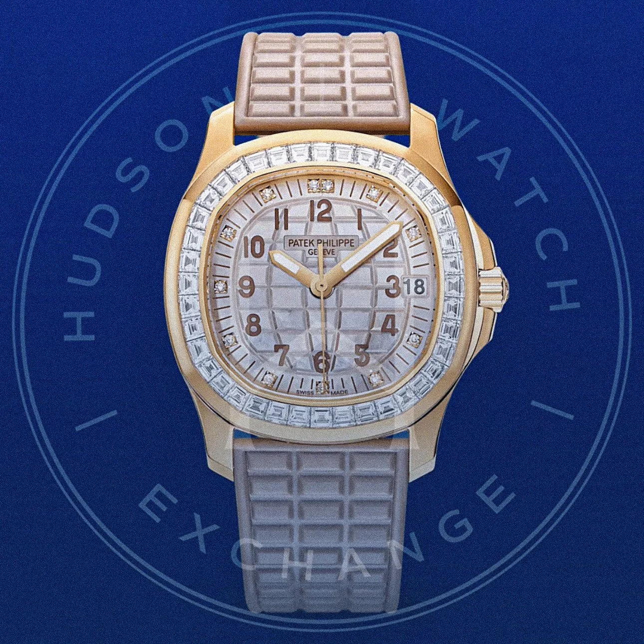 5072R-001 AQUANAUT LUCE. JOAILLERIE. Rose gold