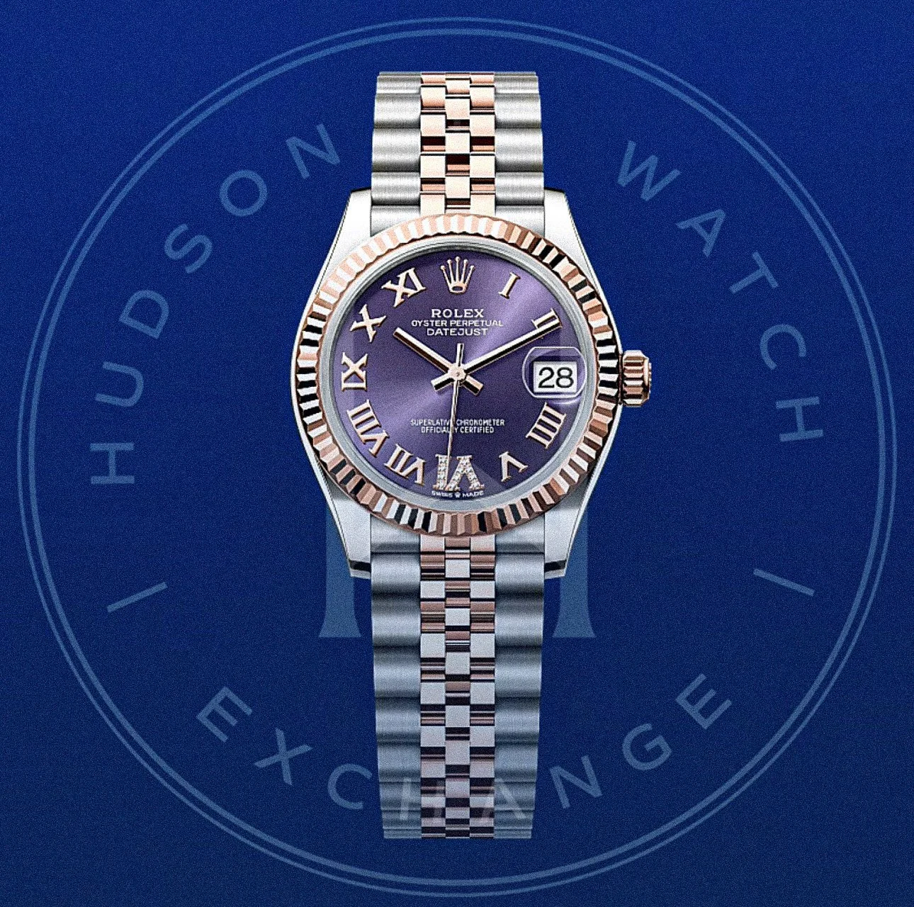 Datejust 31  Oyster, 31 mm, Oystersteel and Everose gold Reference 278271