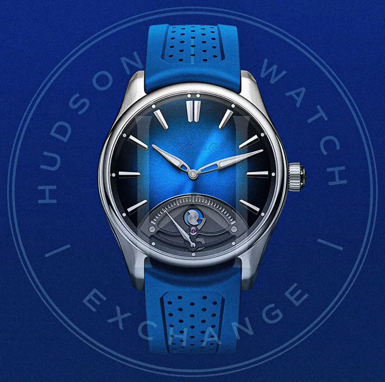 PIONEER RETROGRADE SECONDS MIDNIGHT BLUE  REF. 3250-1200 42.8MM