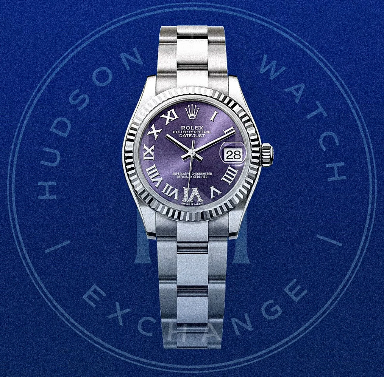Datejust 31  Oyster, 31 mm, Oystersteel and white gold Reference 278274