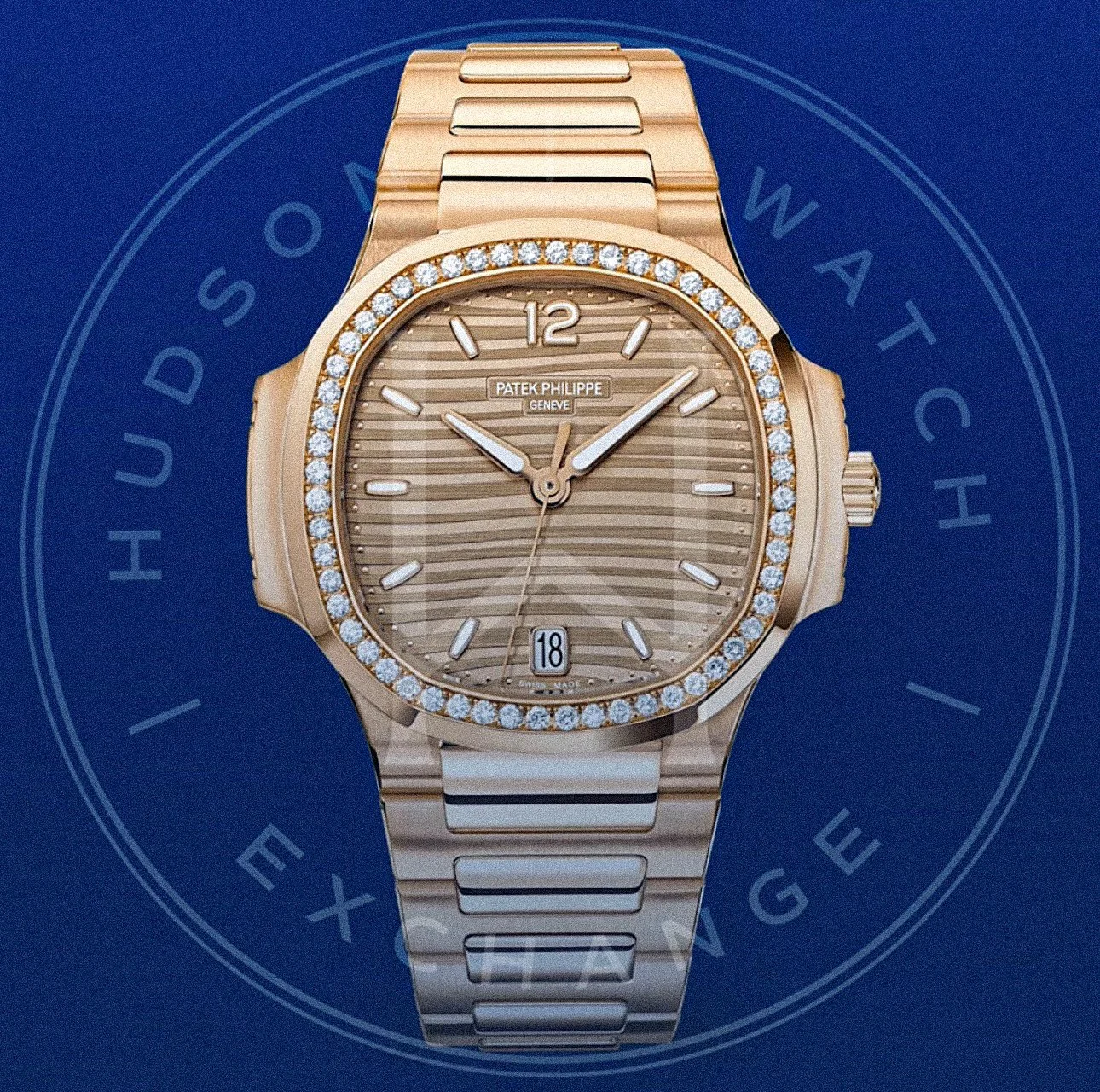 7118/1200R-010 DATE. SWEEP SECONDS. Rose gold