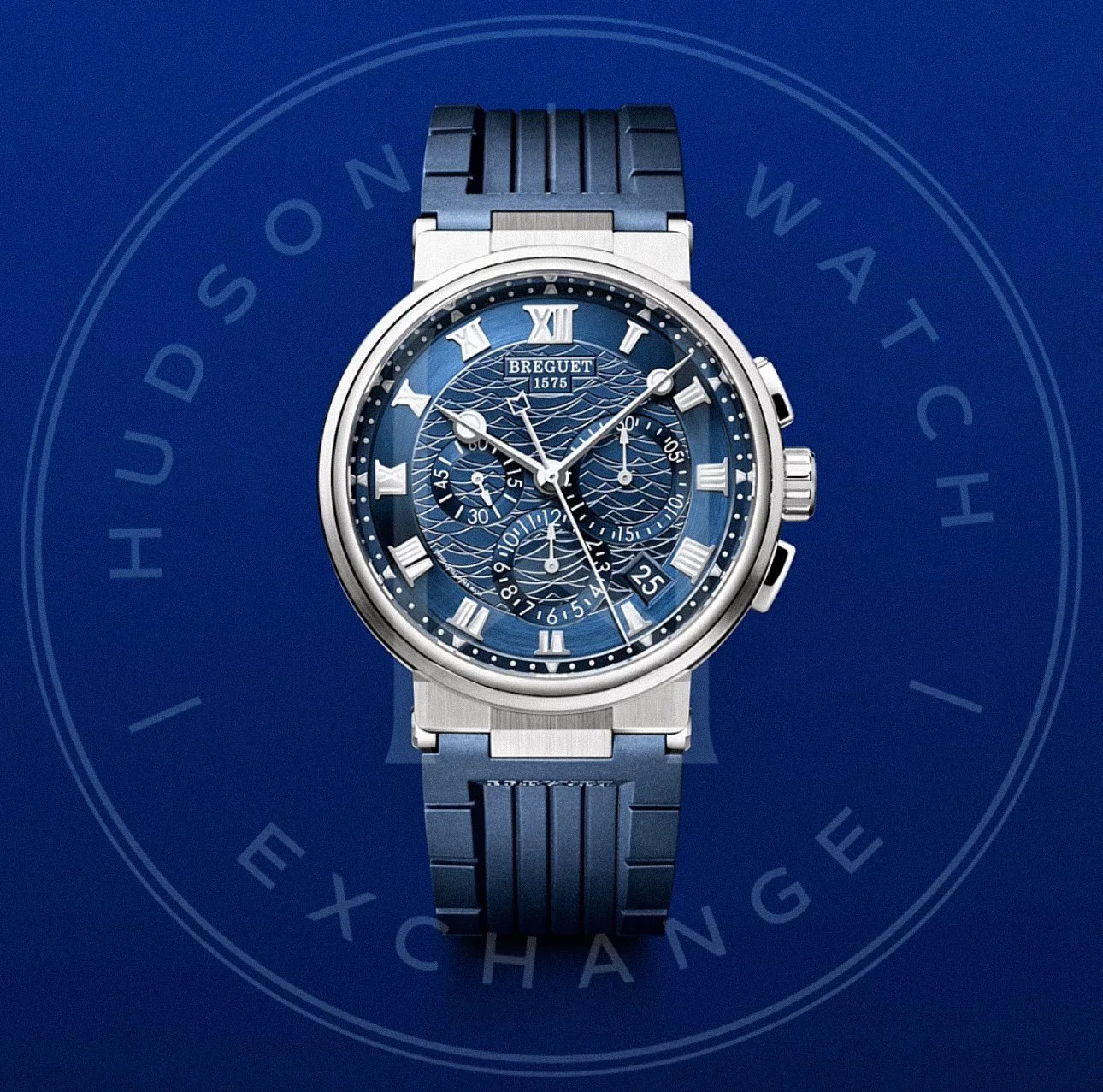 Marine Chronographe 5527 42.3MM, Ref. 5527BB/Y2/5WV