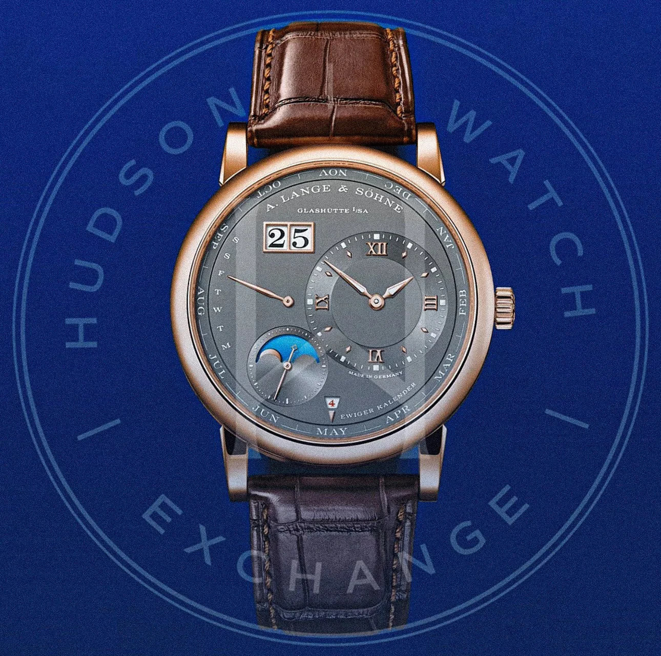 LANGE 1 PERPETUAL CALENDAR in 750 pink gold 41.9MM Reference 345.033 E