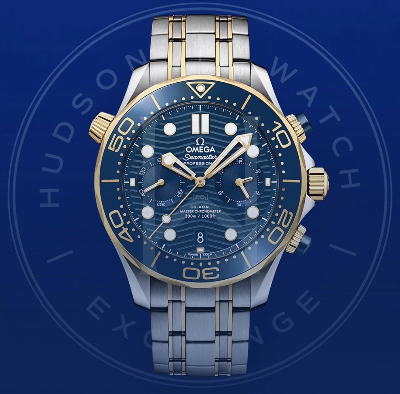 SEAMASTER DIVER 300M 44 mm, Steel & Yellow Gold, Ref 210.20.44.51.03.001