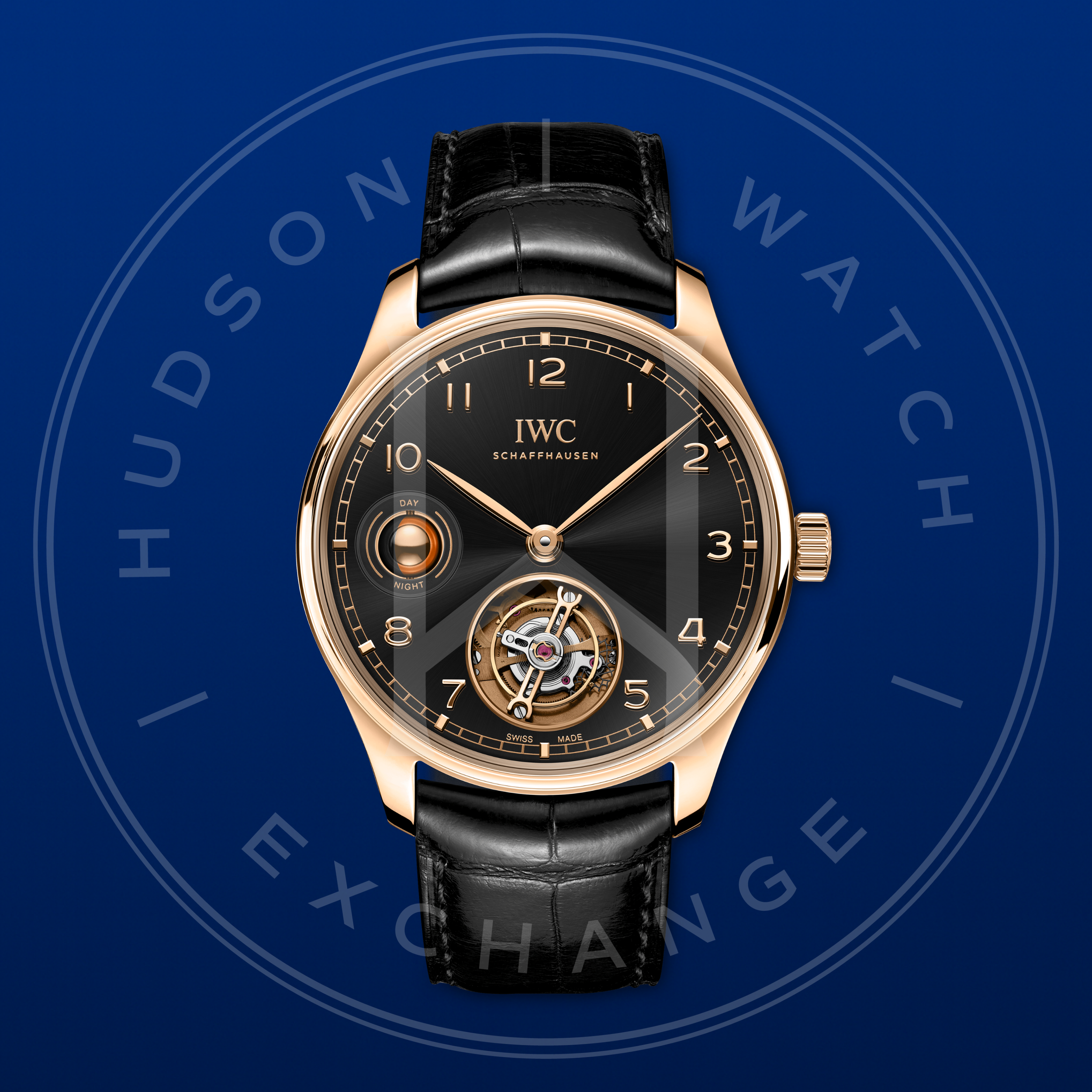 Portugieser Hand-Wound Tourbillon Day & Night, Ref. IW545901 42.4MM