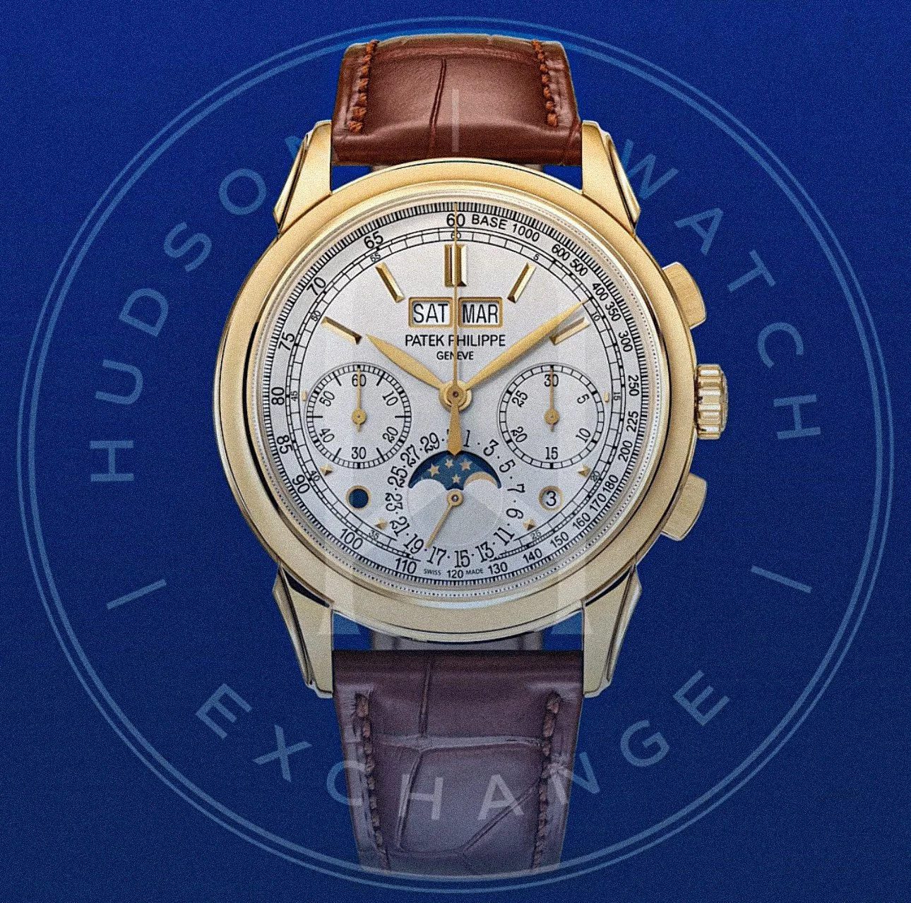 5270J-001 CHRONOGRAPH. PERPETUAL CALENDAR. Yellow Gold