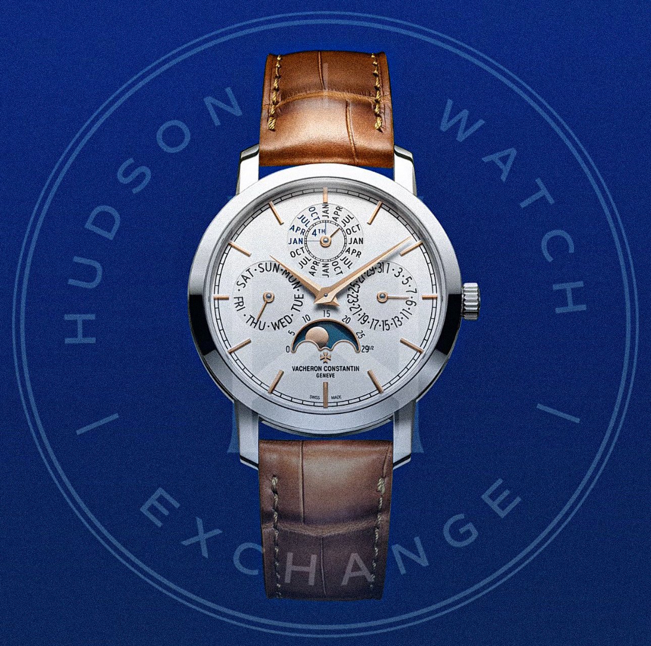 TRADITIONNELLE Perpetual Calendar Ultra-Thin 4300T/000G-H106 36.5 MM WHITE GOLD