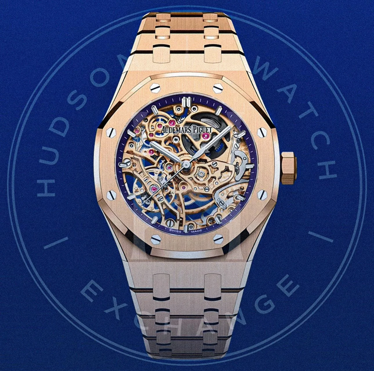 ROYAL OAK DOUBLE BALANCE WHEEL OPENWORKED  Ref. 15467OR.OO.1256OR.02