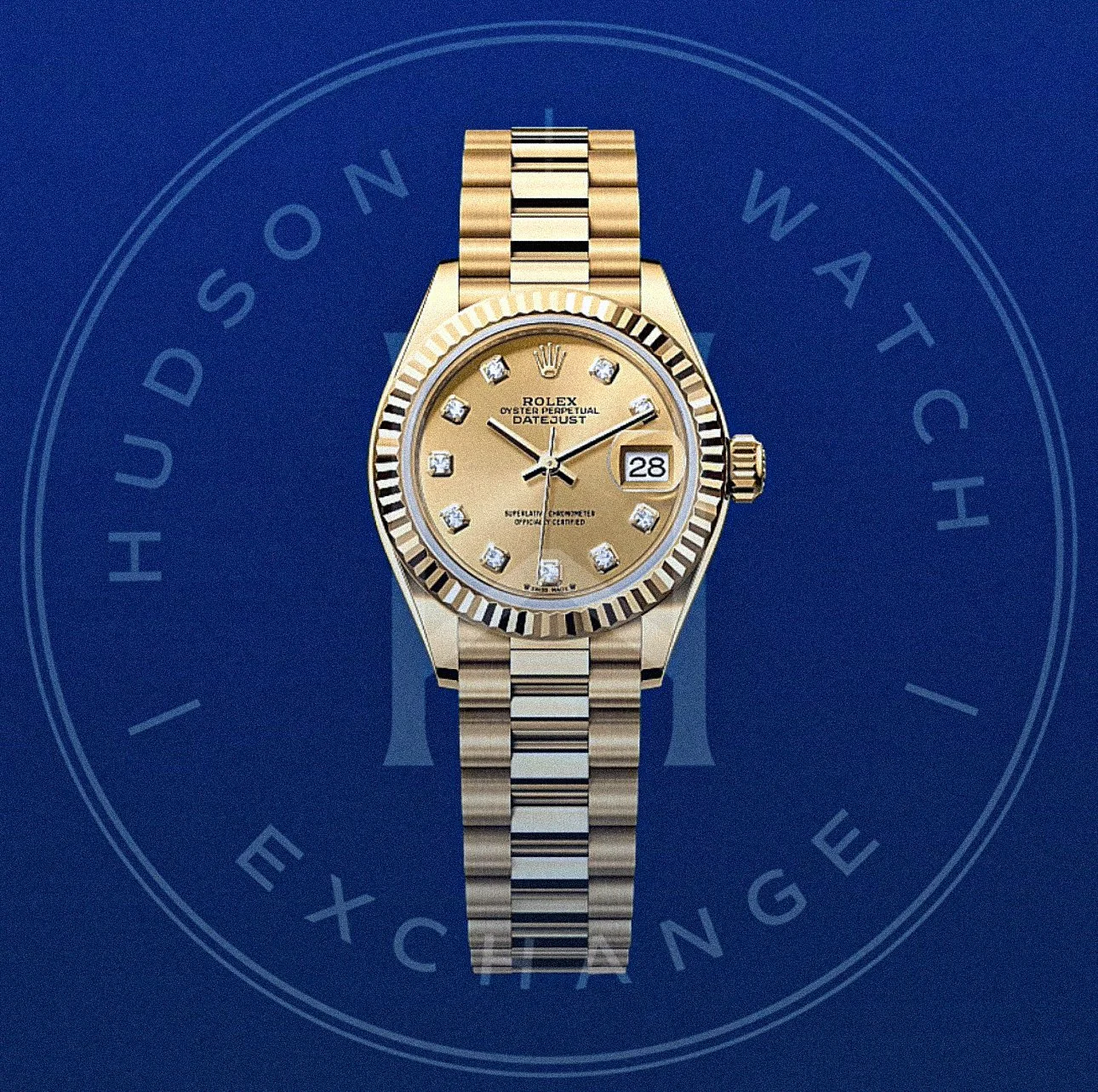 Lady-Datejust  Oyster, 28 mm, yellow gold Reference 279178