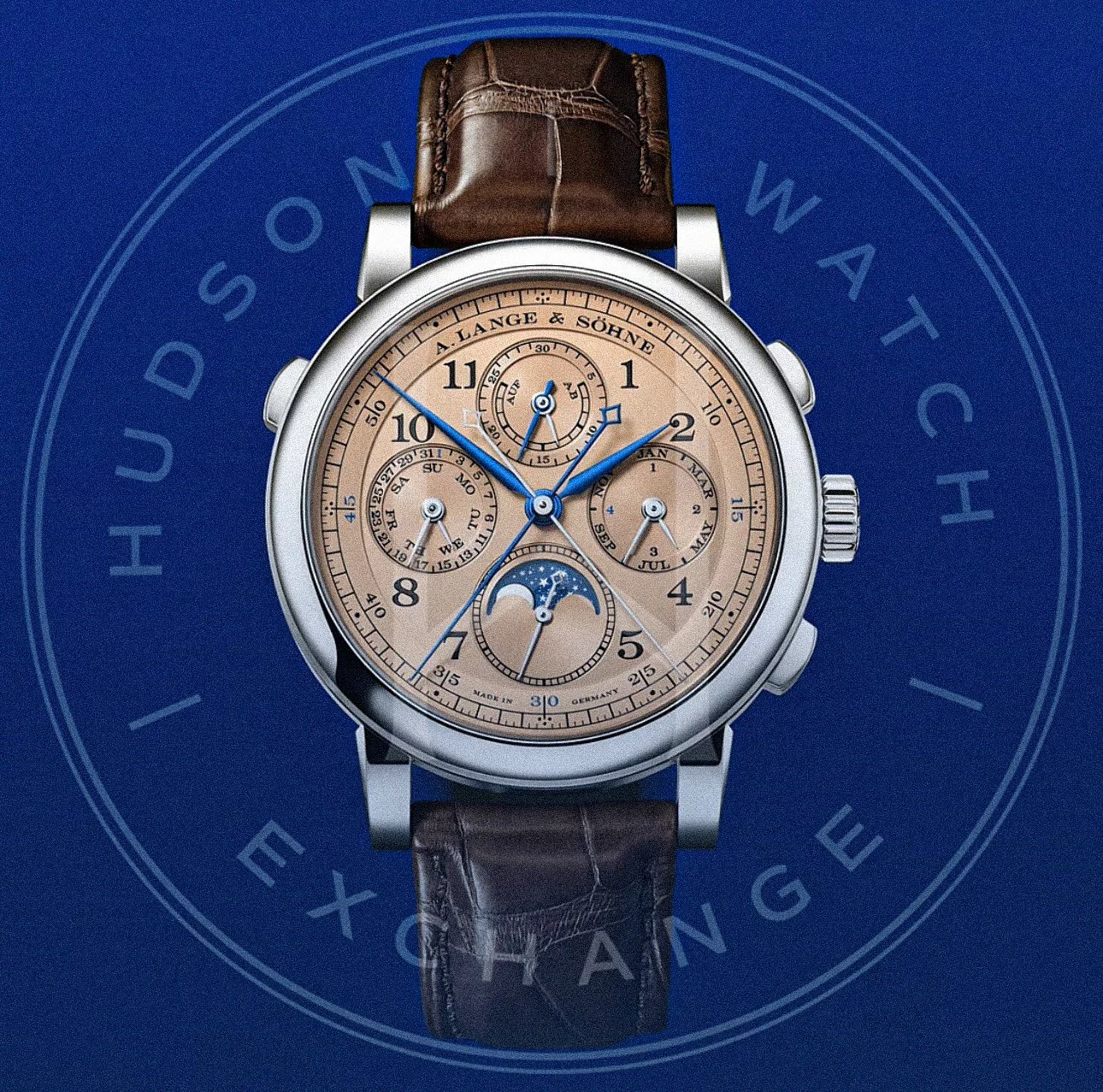 1815 RATTRAPANTE PERPETUAL CALENDAR in 750 white gold Reference 421.056FE