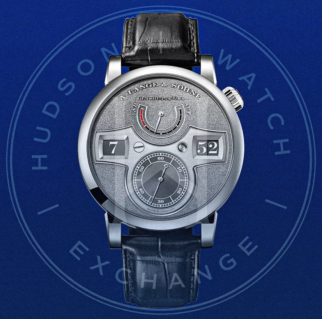 ZEITWERK HANDWERKSKUNST in 950 platinum Reference 140.048